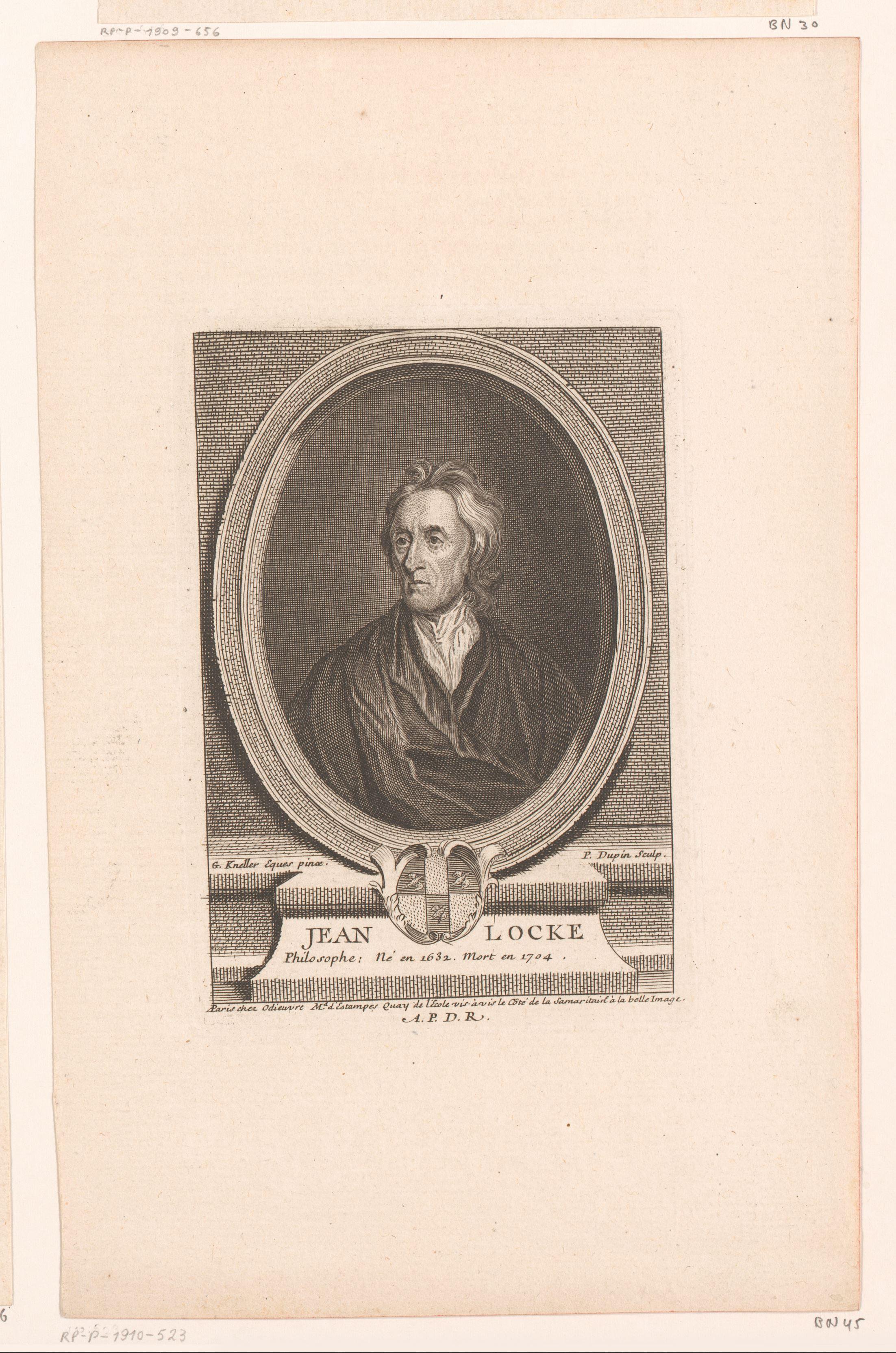 Portret van John Locke