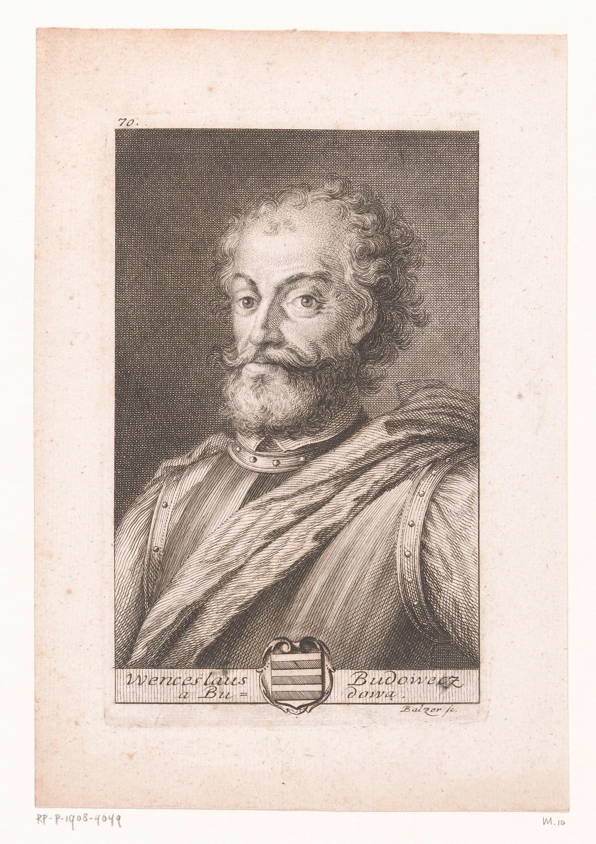 Portret van Václav Budovec z Budova