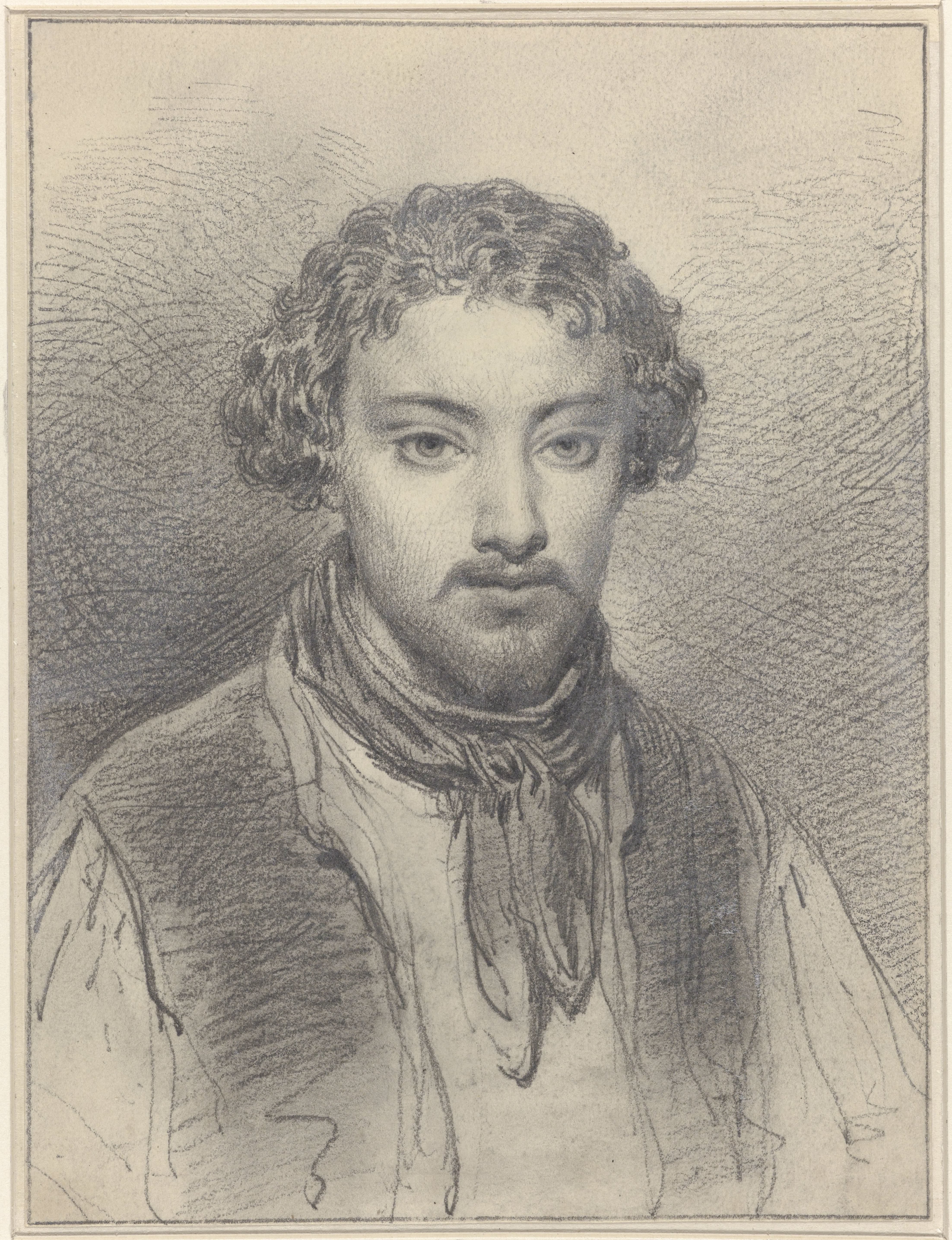 Zelfportret van Eugenius Frans de Block