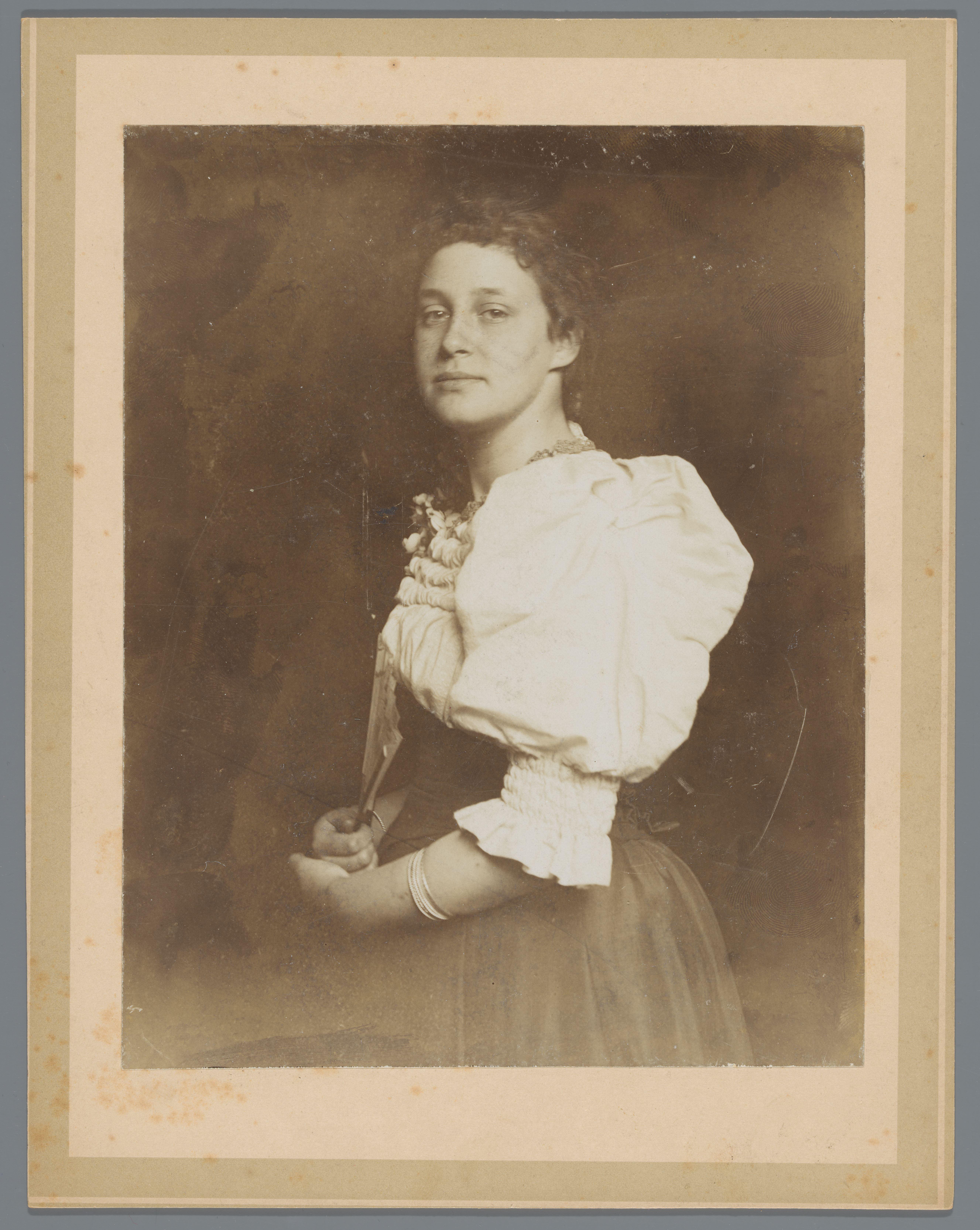 Portret van een onbekende vrouw
