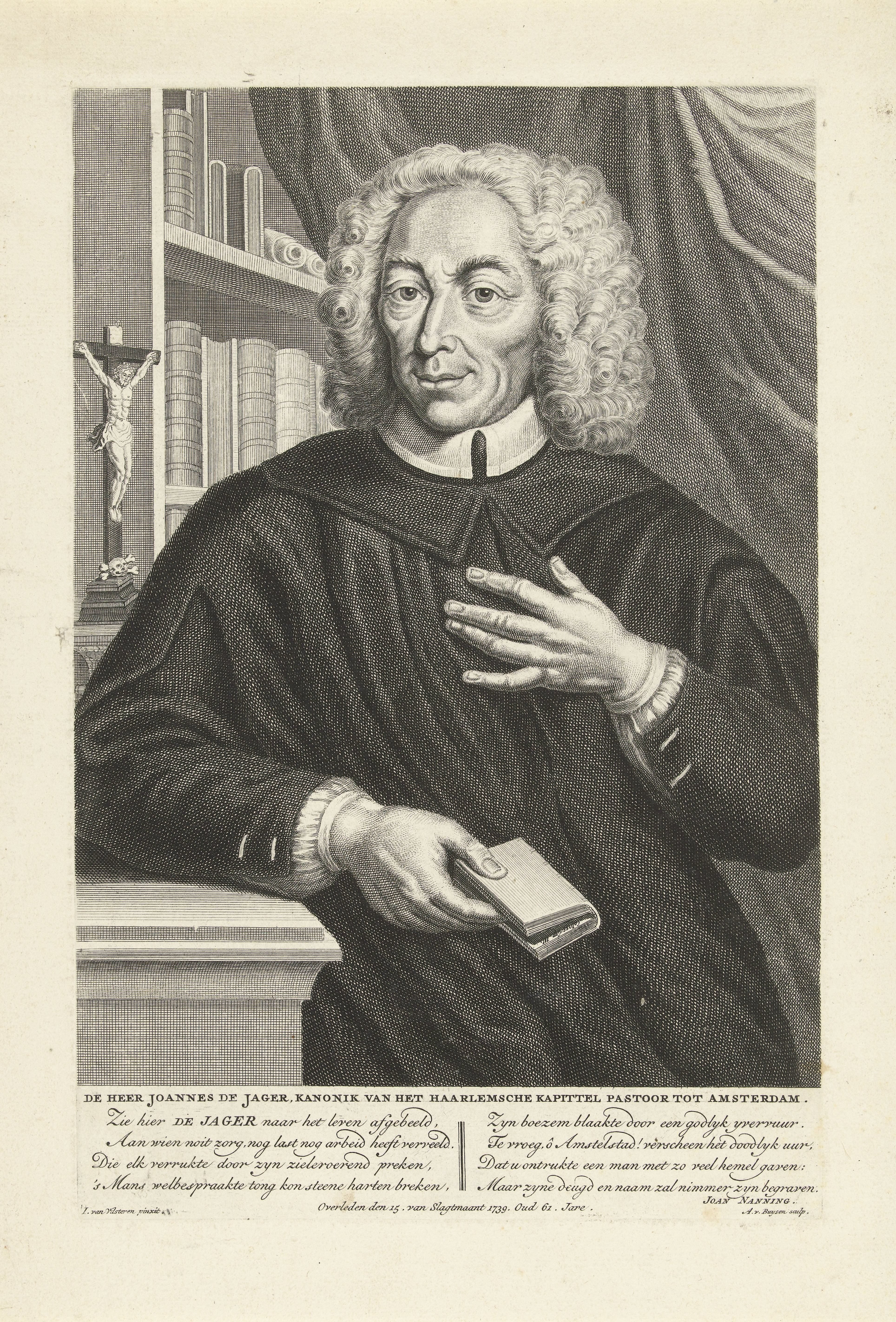 Portret van Joannes de Jager