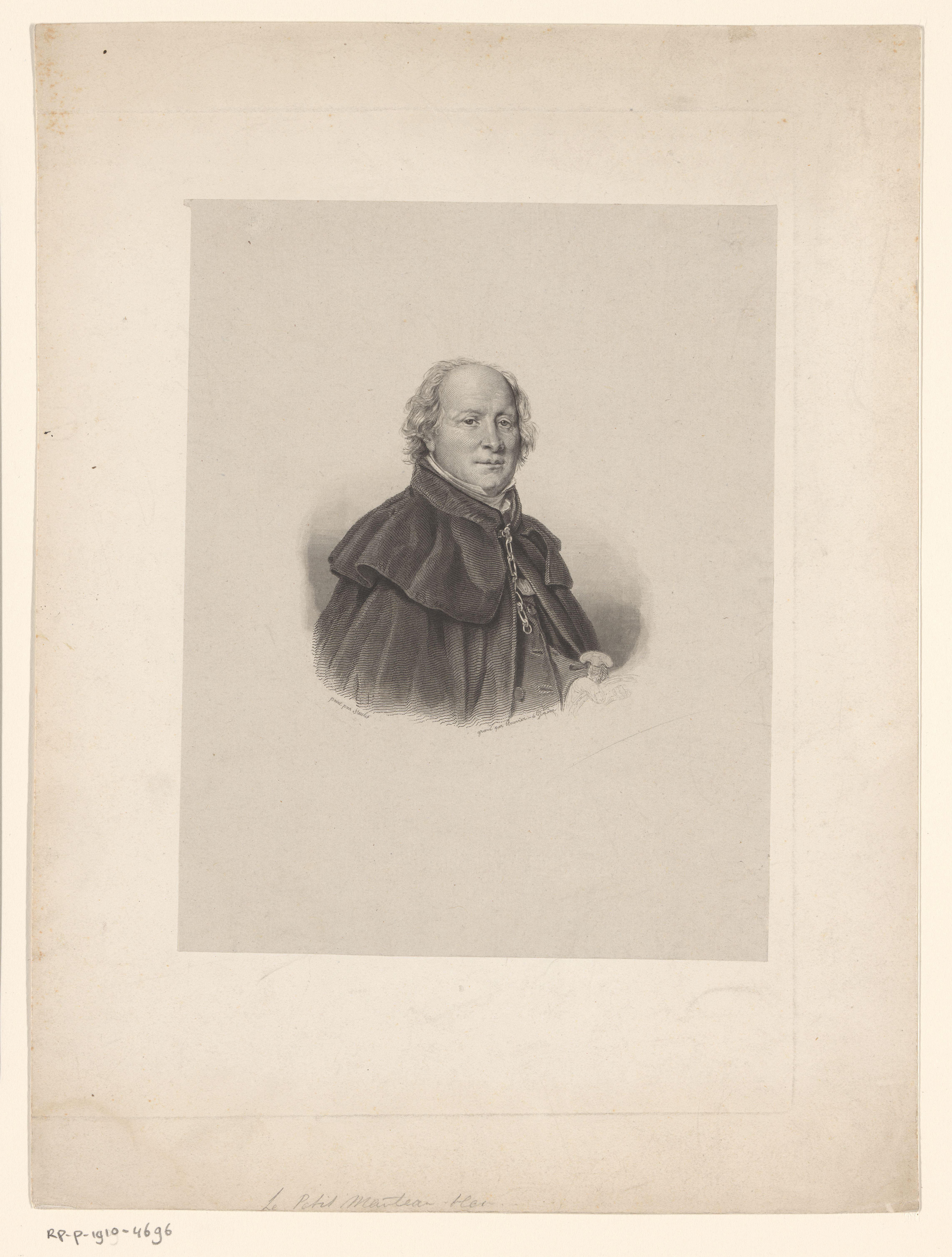 Portret van Edmé Champion