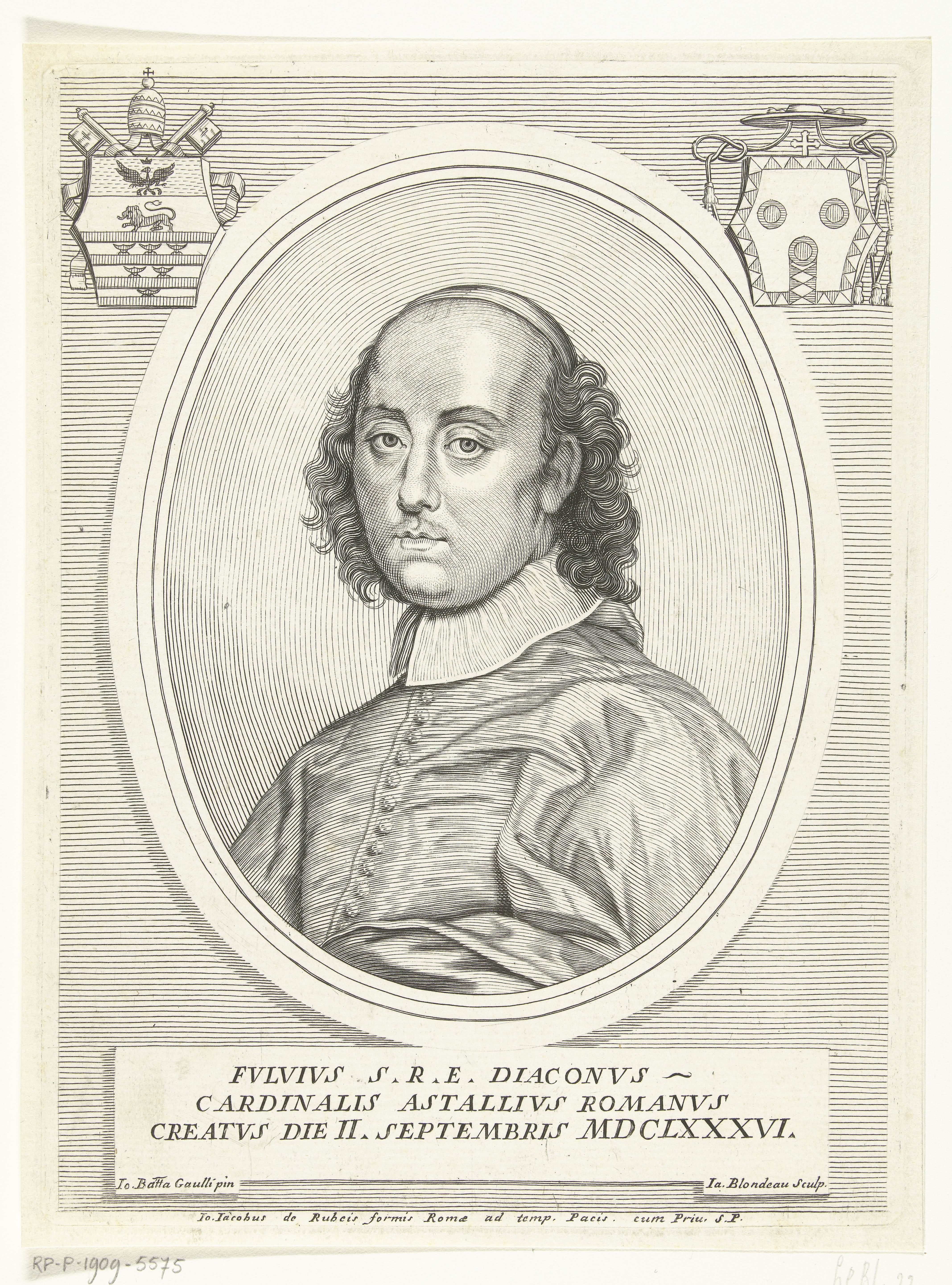 Portret van kardinaal Fulvio Astalli
