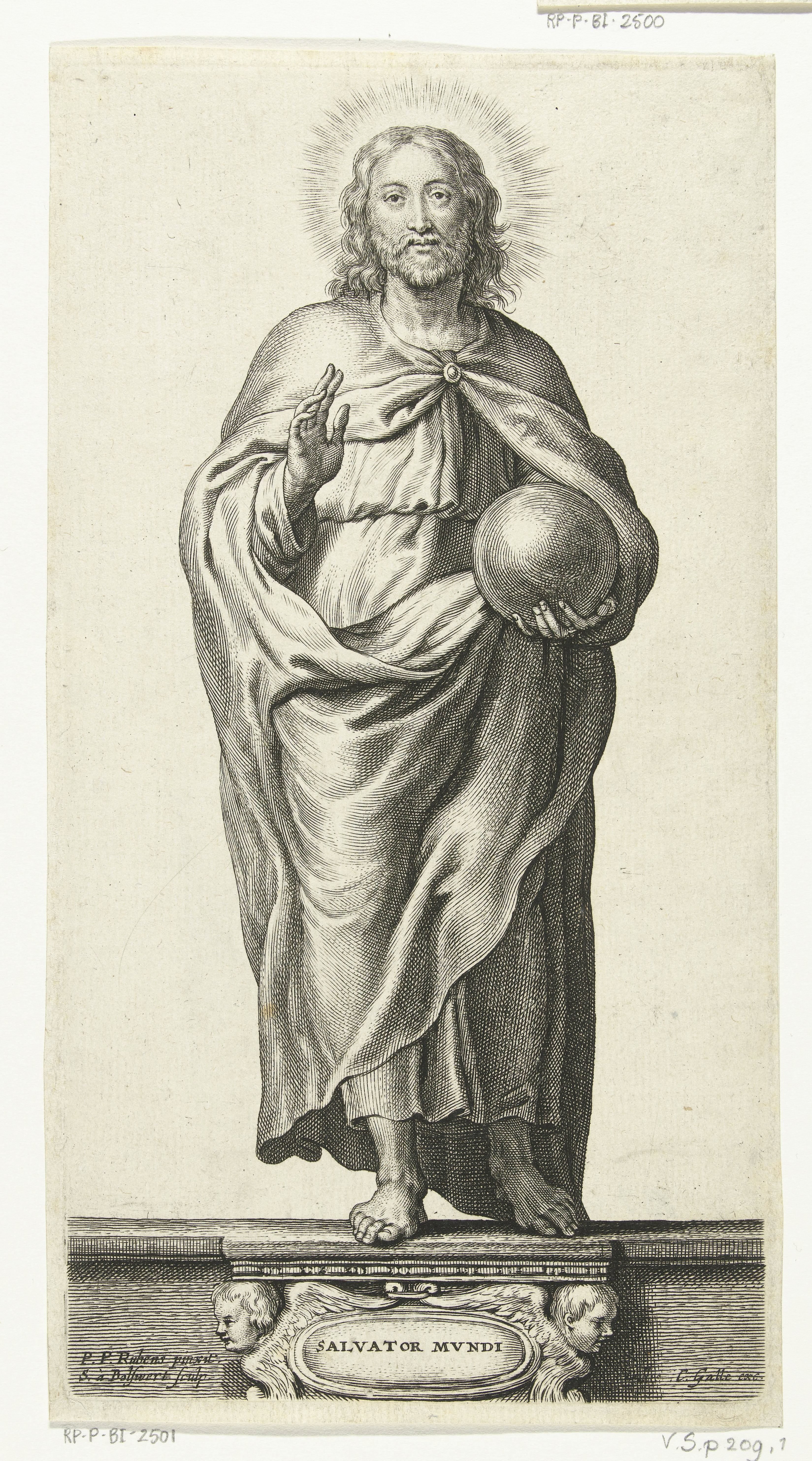 Christus als Salvator Mundi