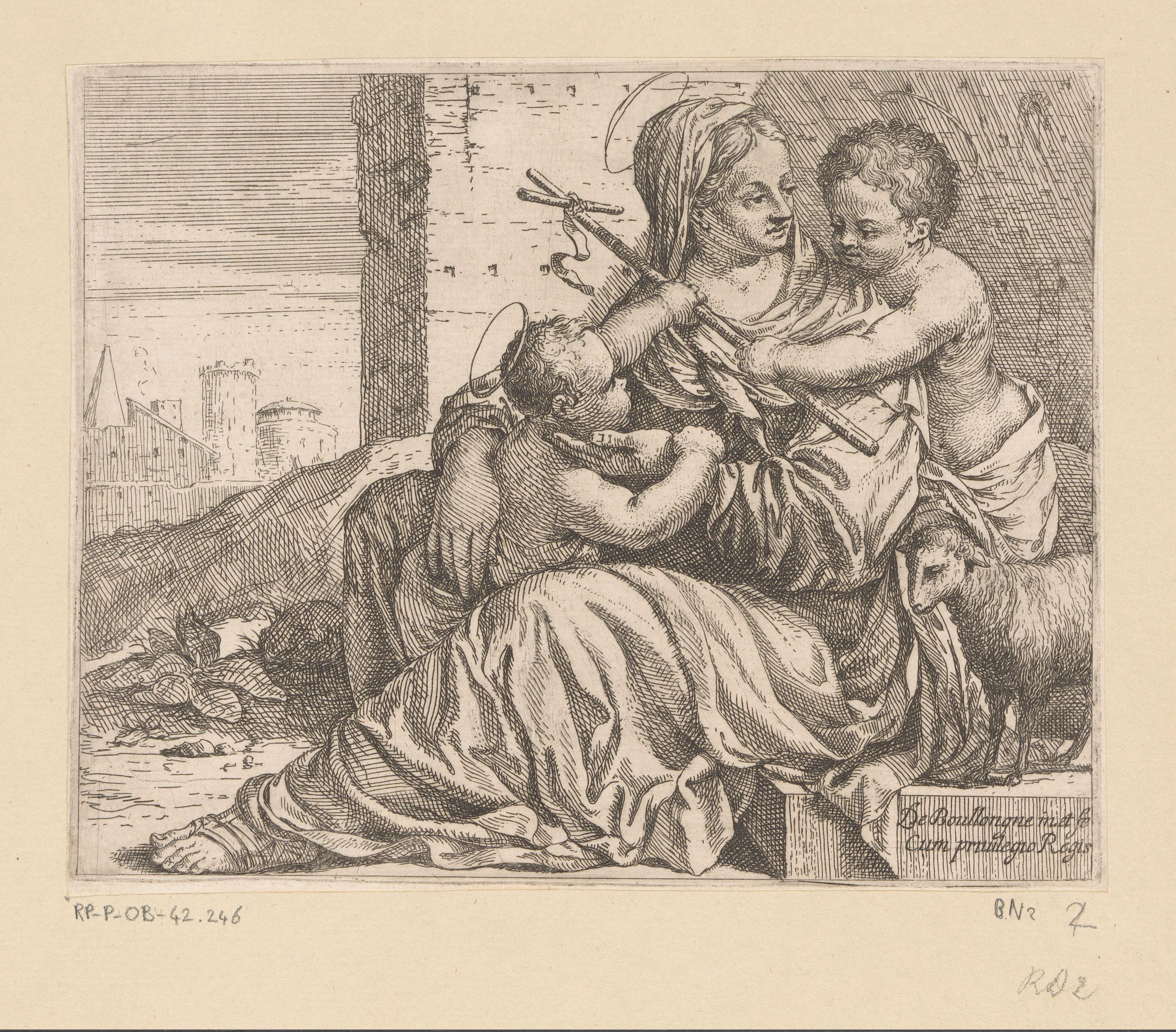 Maria met Kind en Johannes de Doper