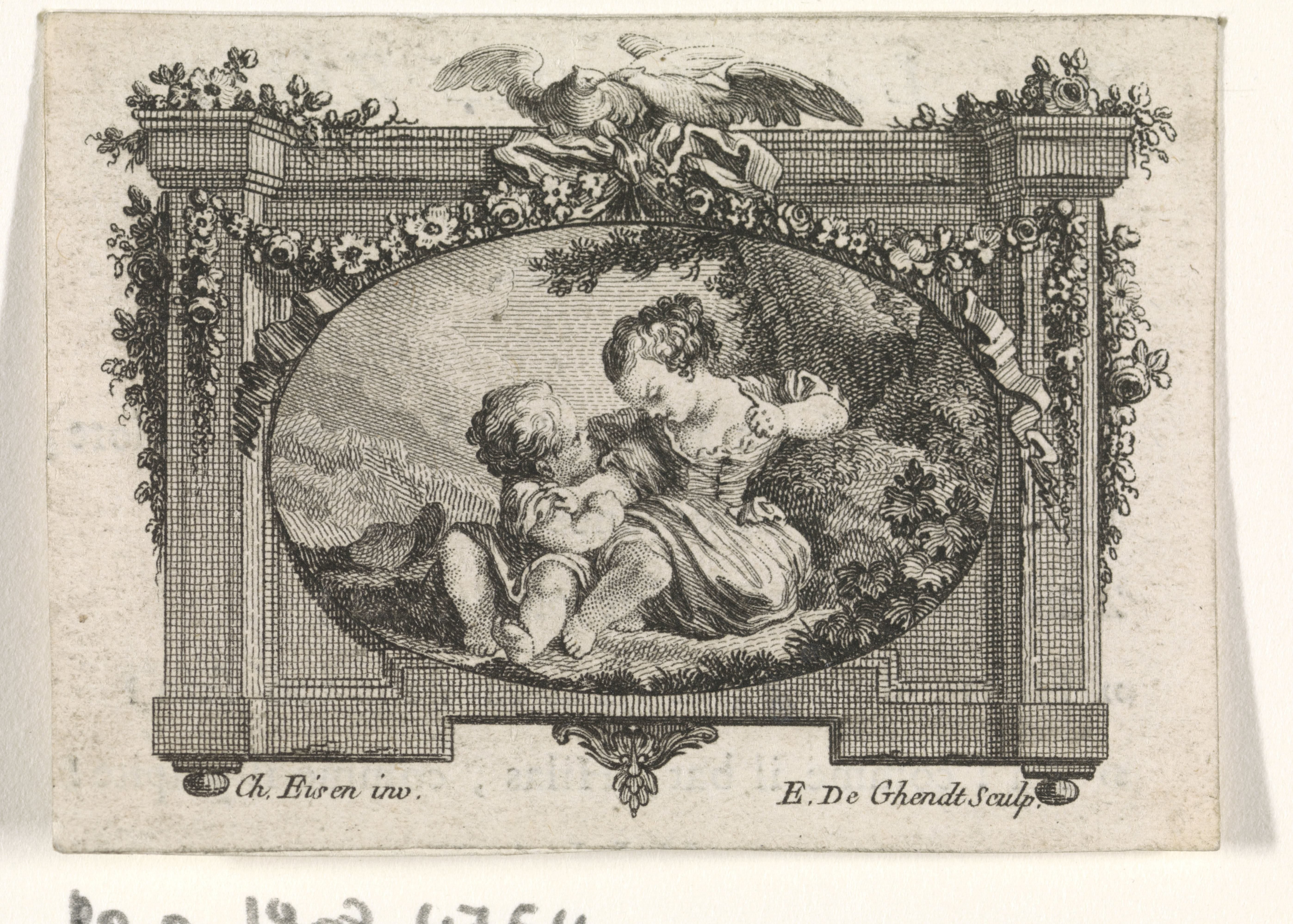 Meisje en een putto