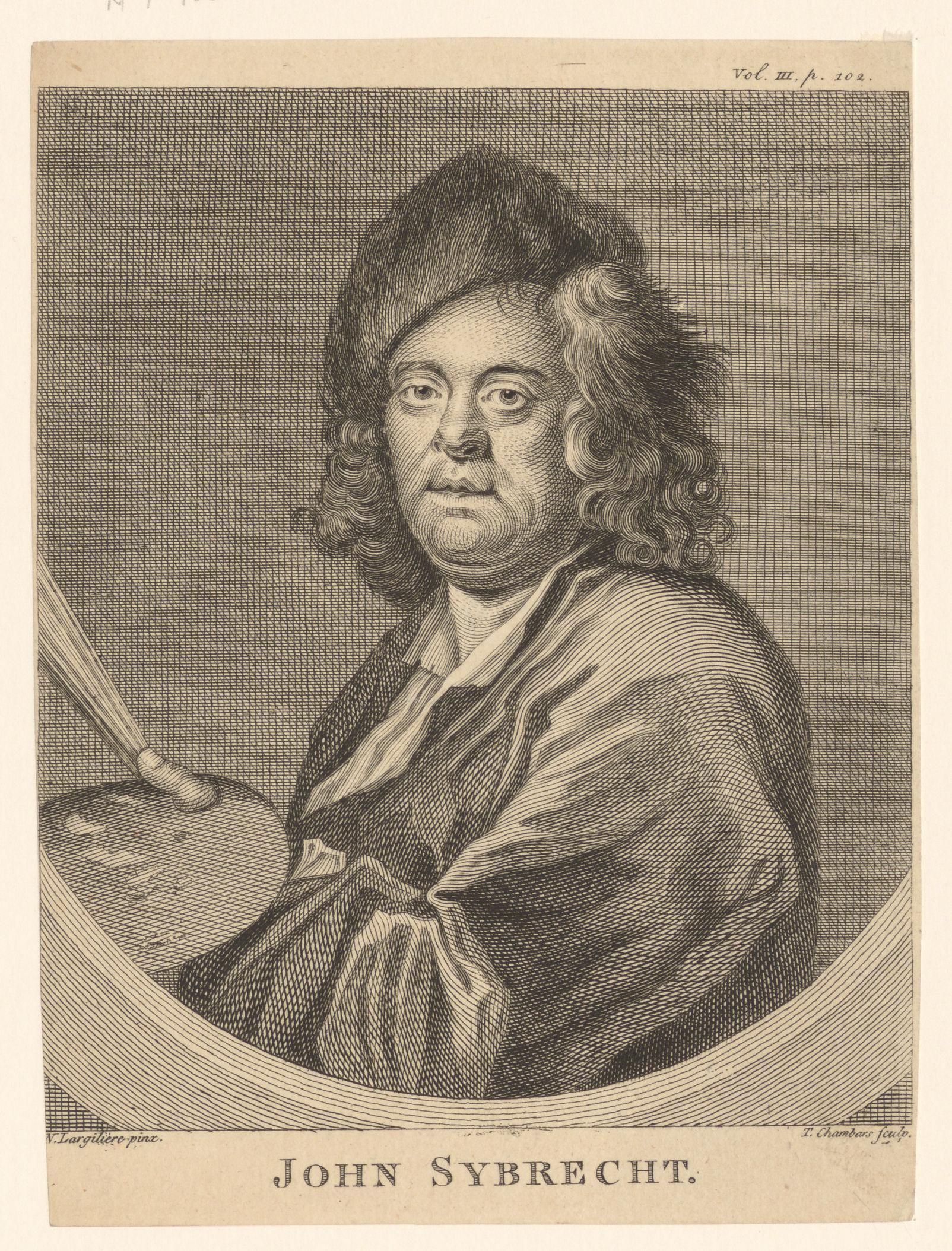 Portret van Jan Siberechts