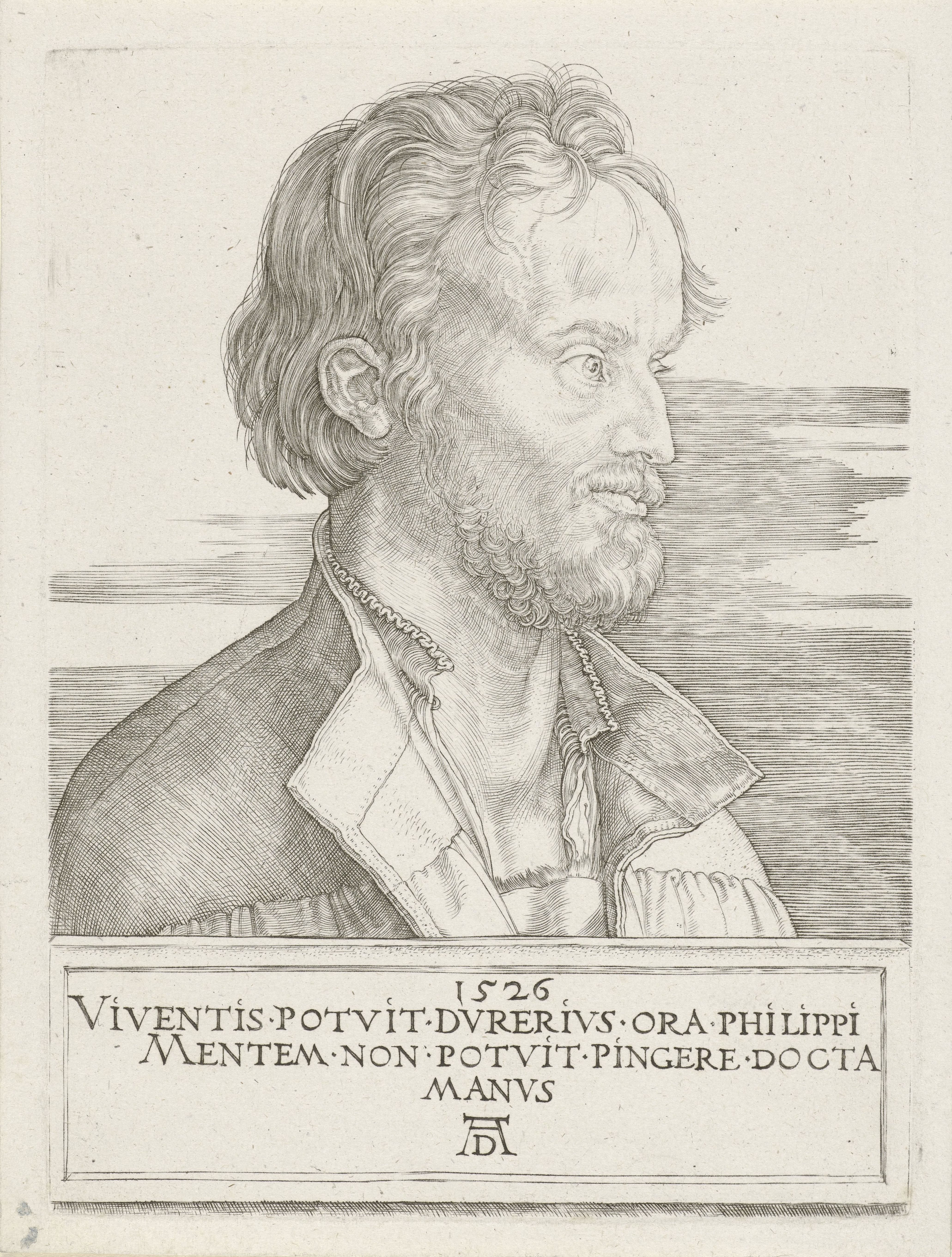 Portret van Philipp Melanchthon