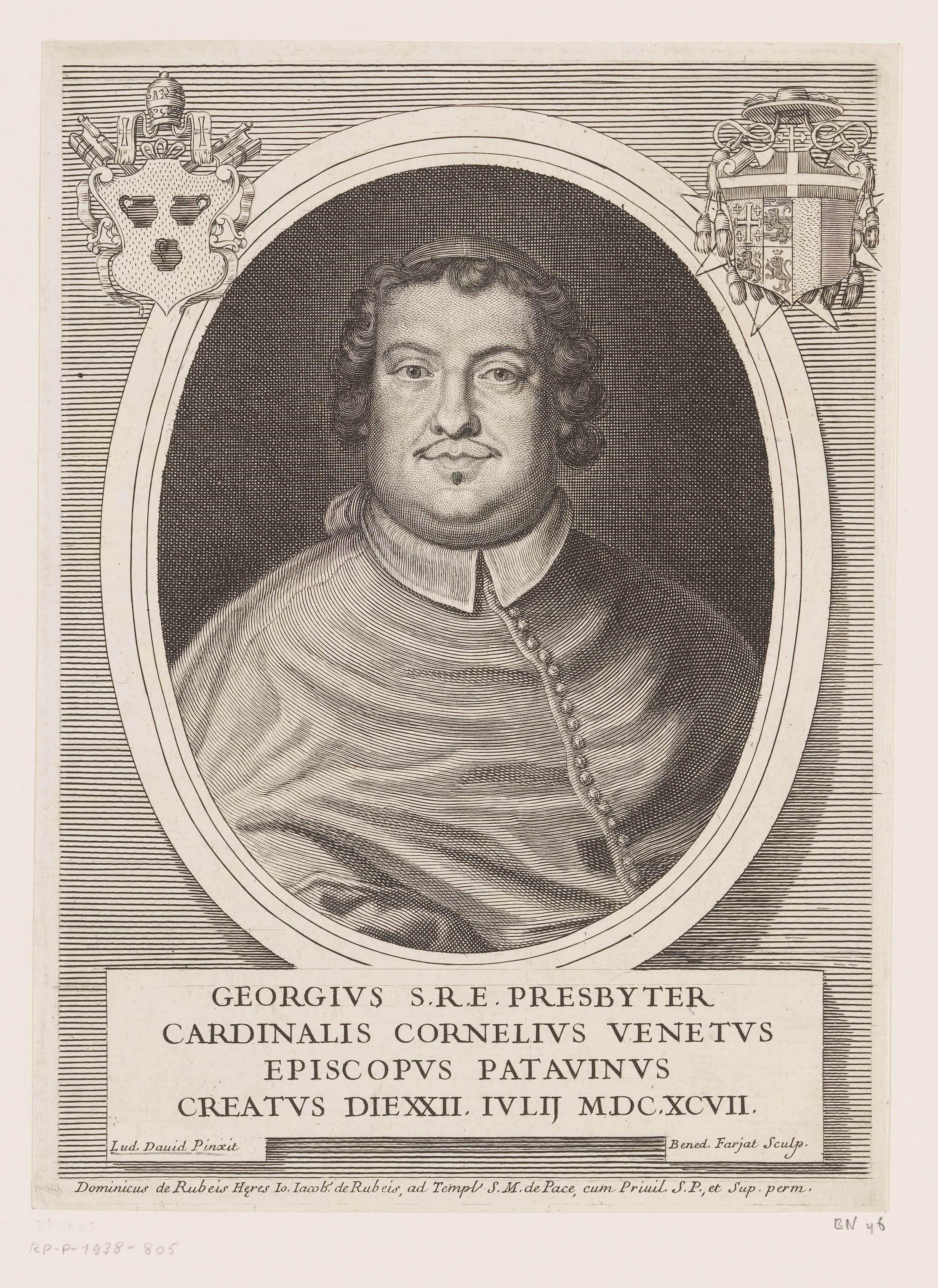 Portret van Cornelius Venetus