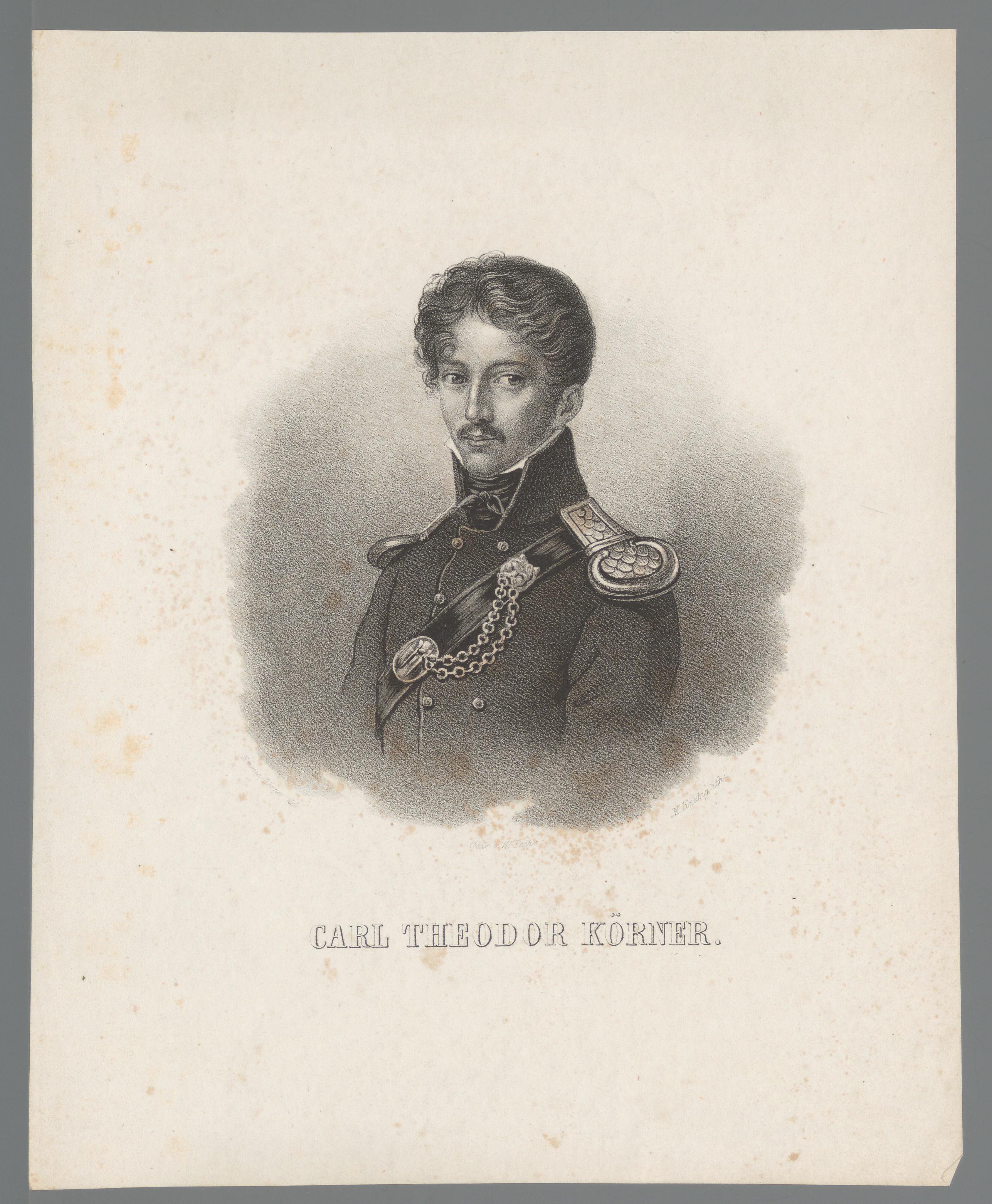 Portret van Theodor Körner