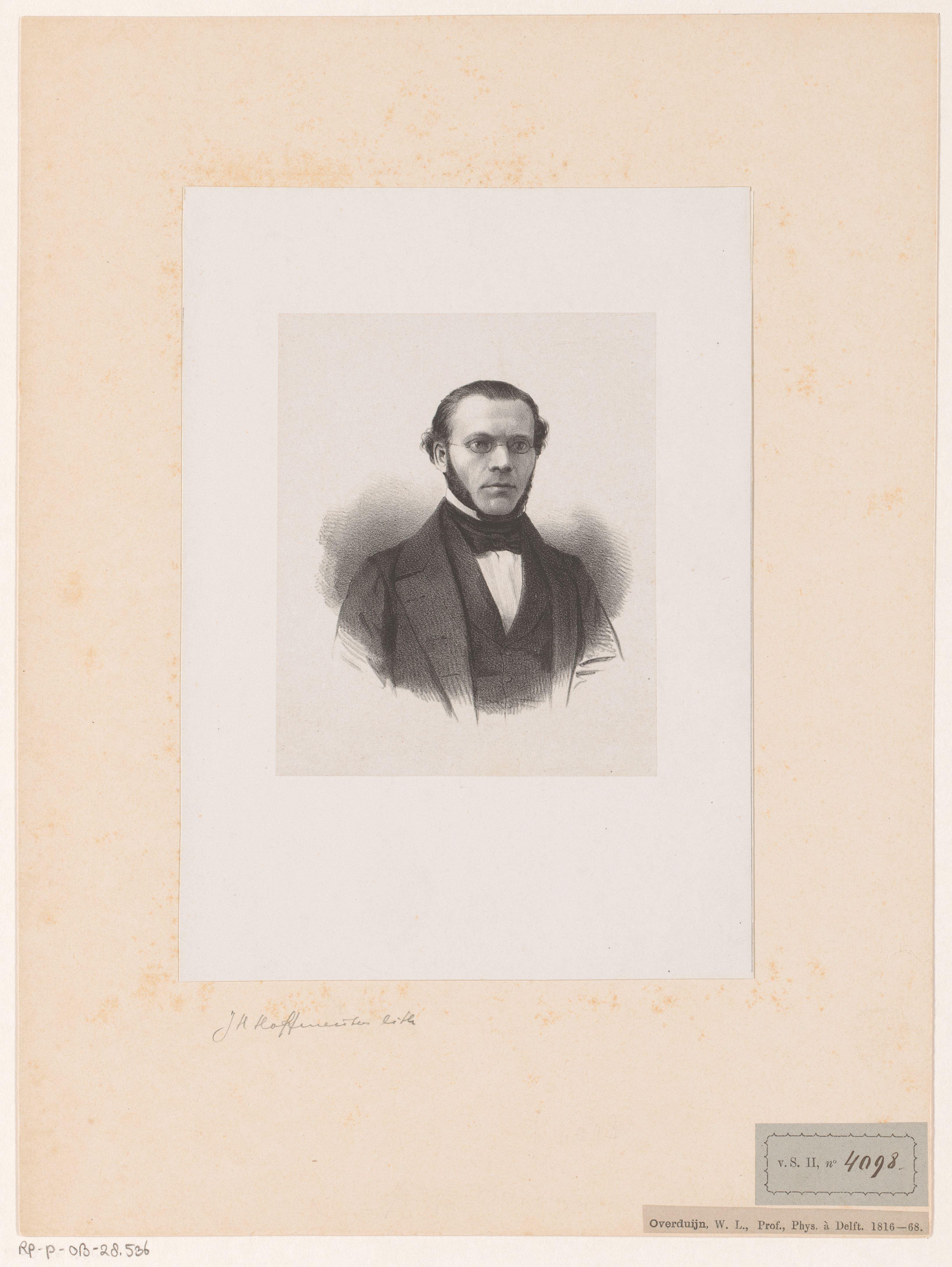 Portret van Willem Lodewijk Overduyn