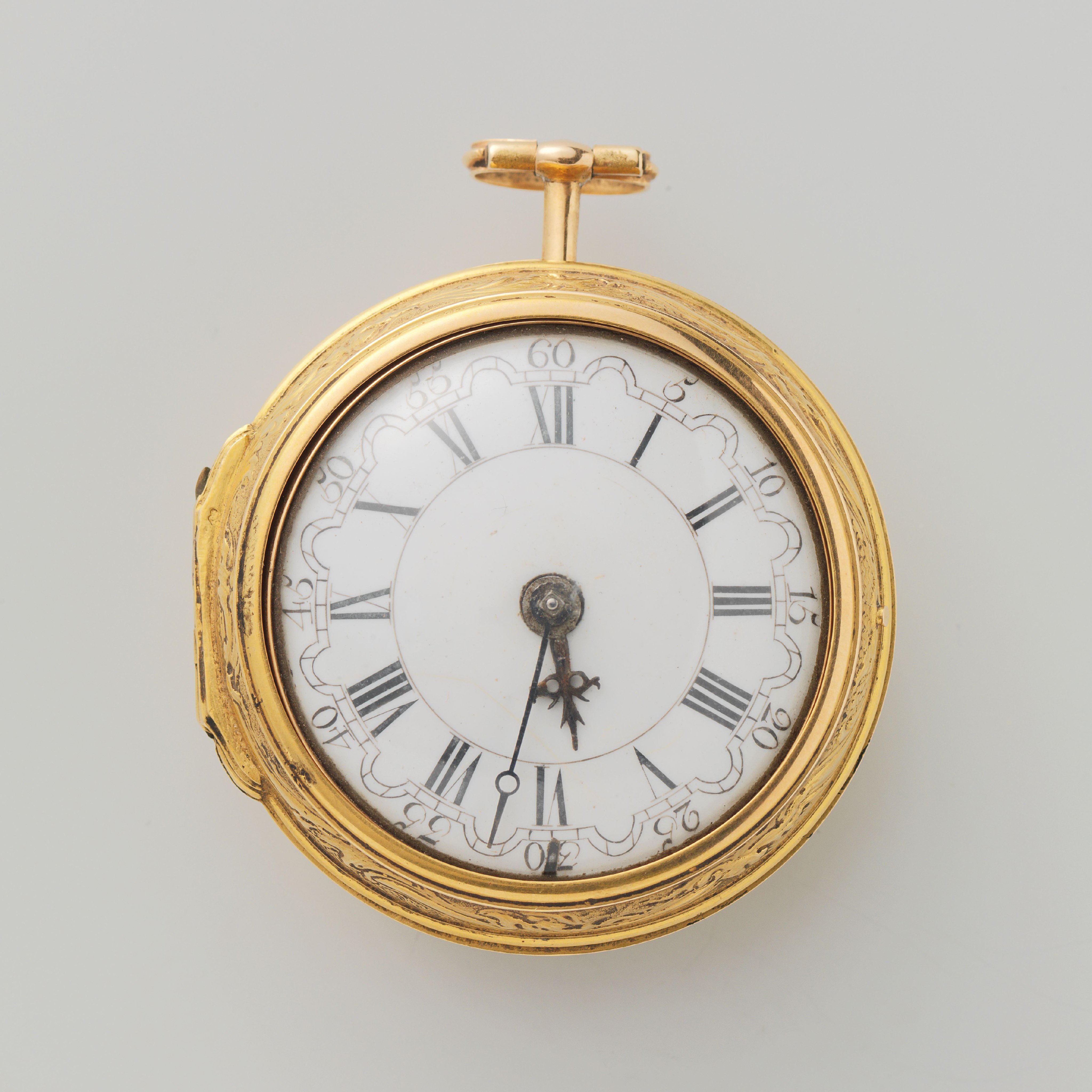 Horloge met de huwelijksvoltrekking