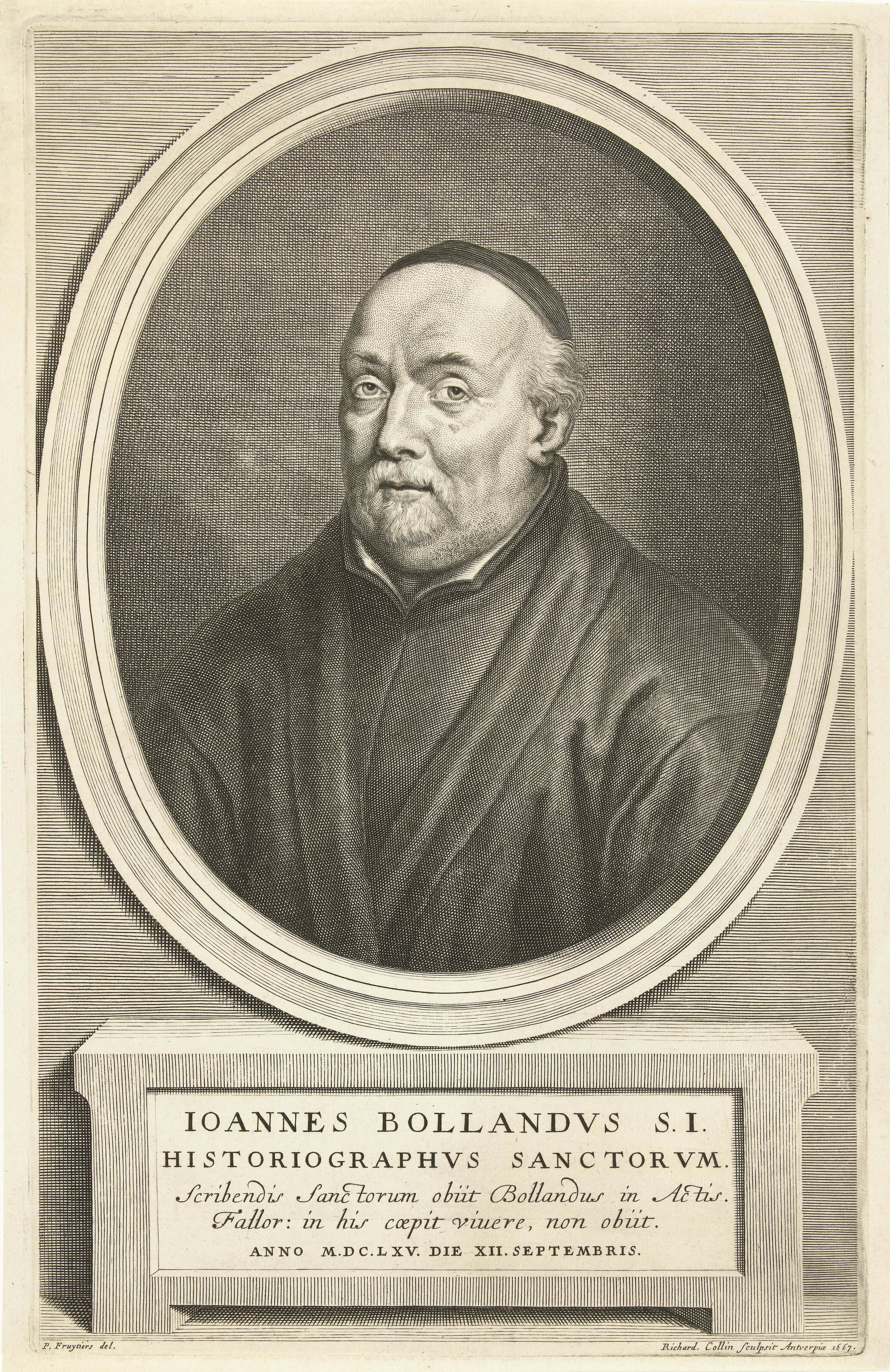 Portret van Johann Bolland
