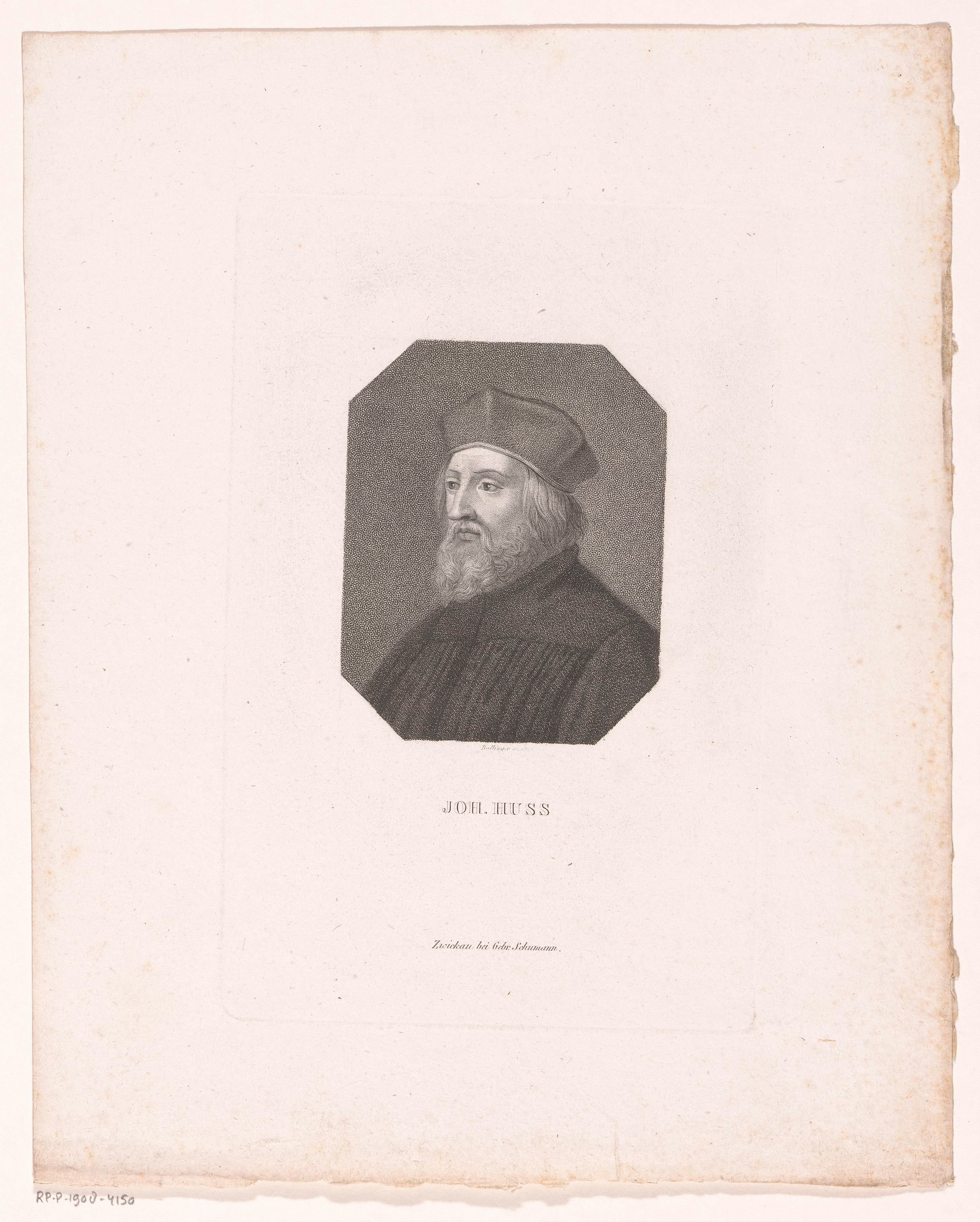 Portret van Johannes Hus