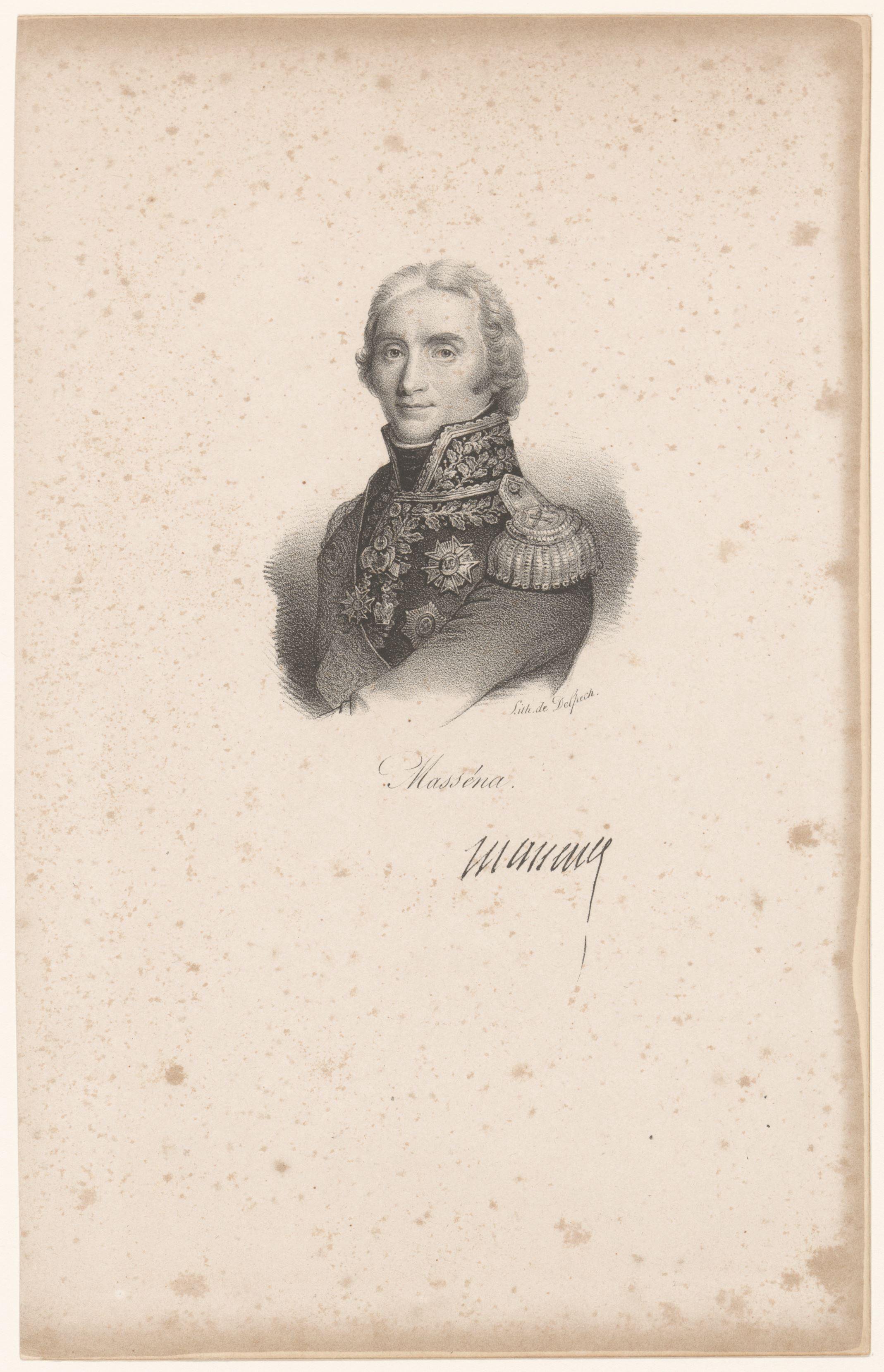 Portret van André Masséna