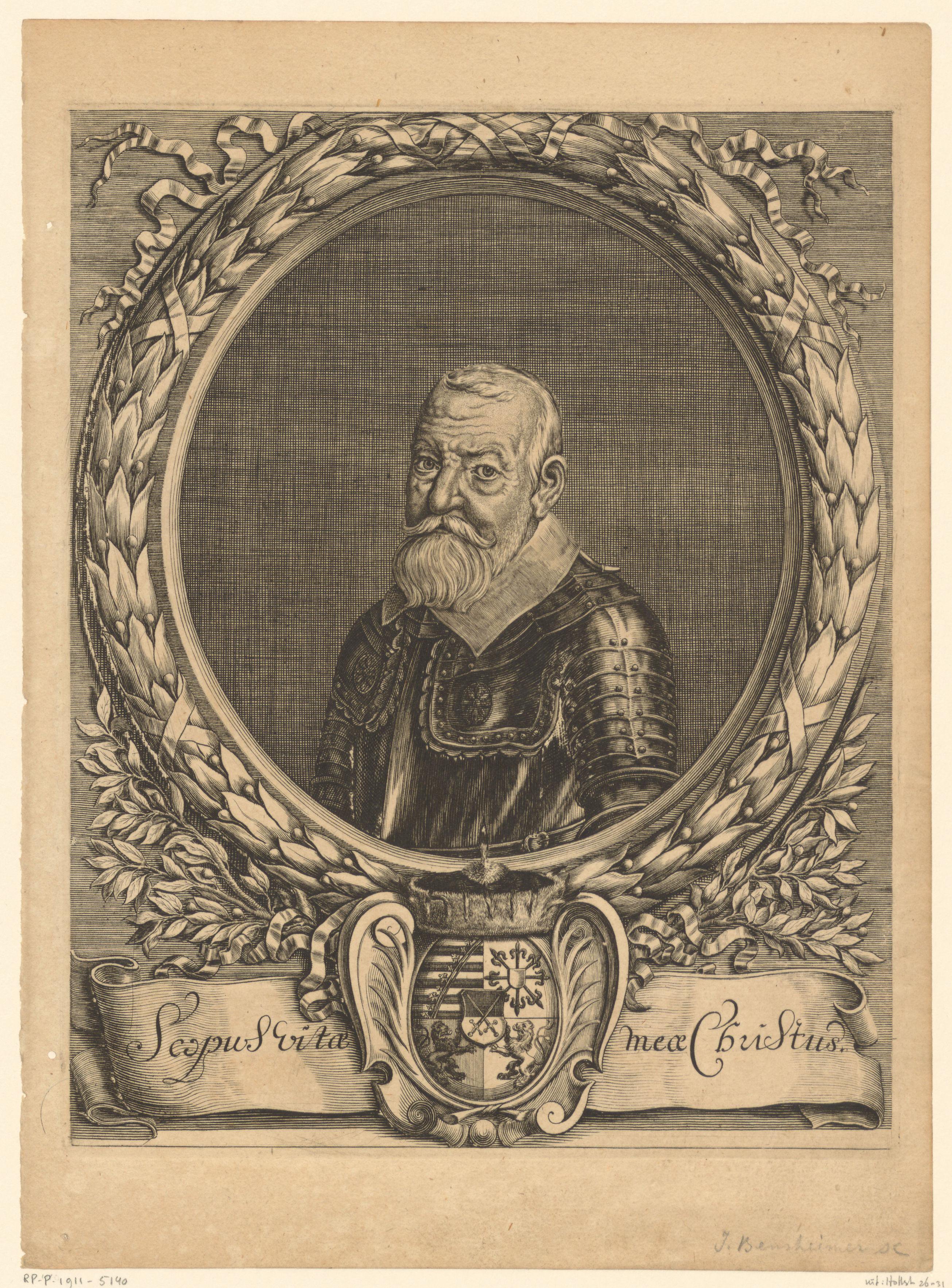 Portret van Johann Georg I van Saksen
