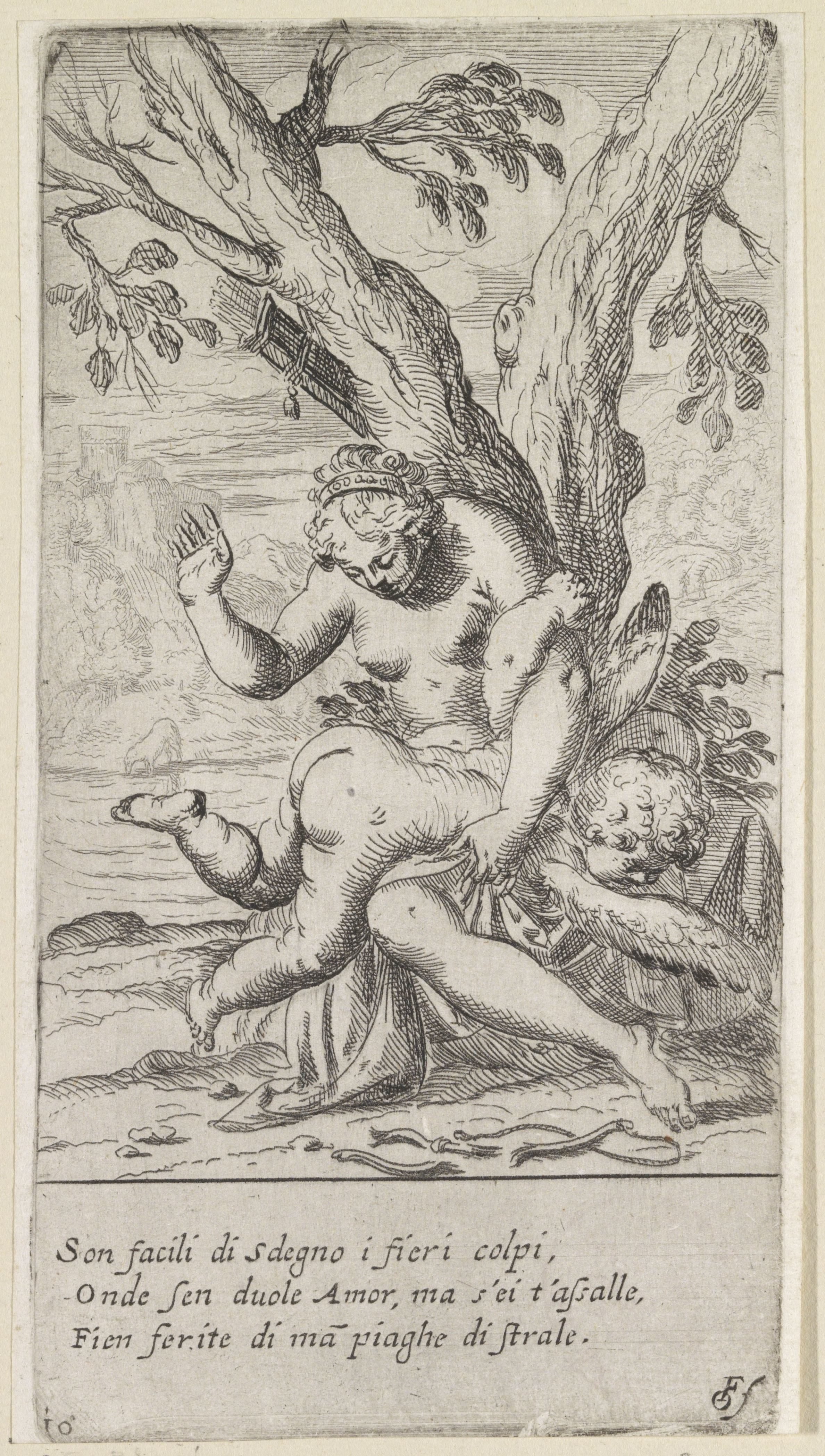 Venus straft Amor