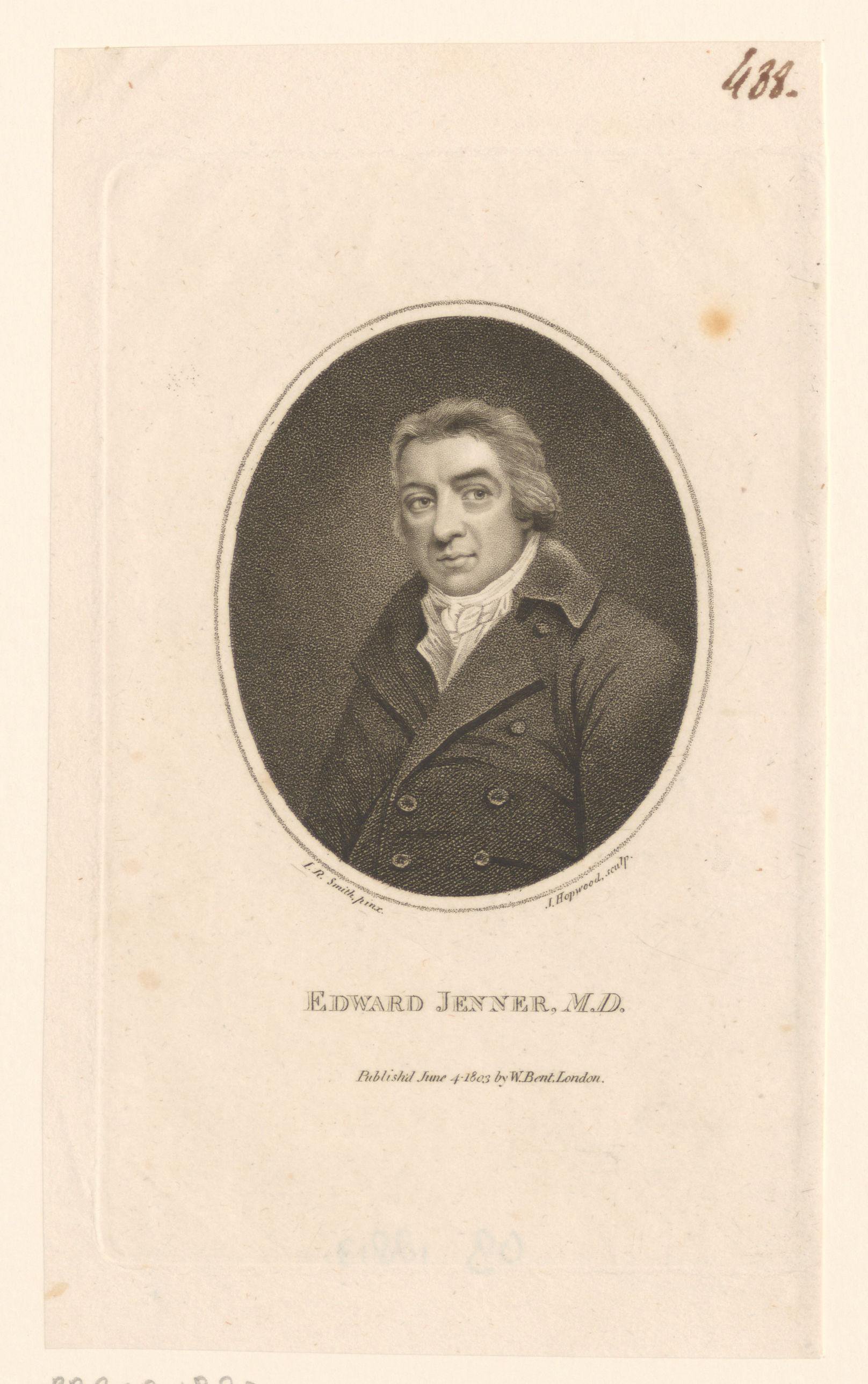 Portret van Edward Jenner