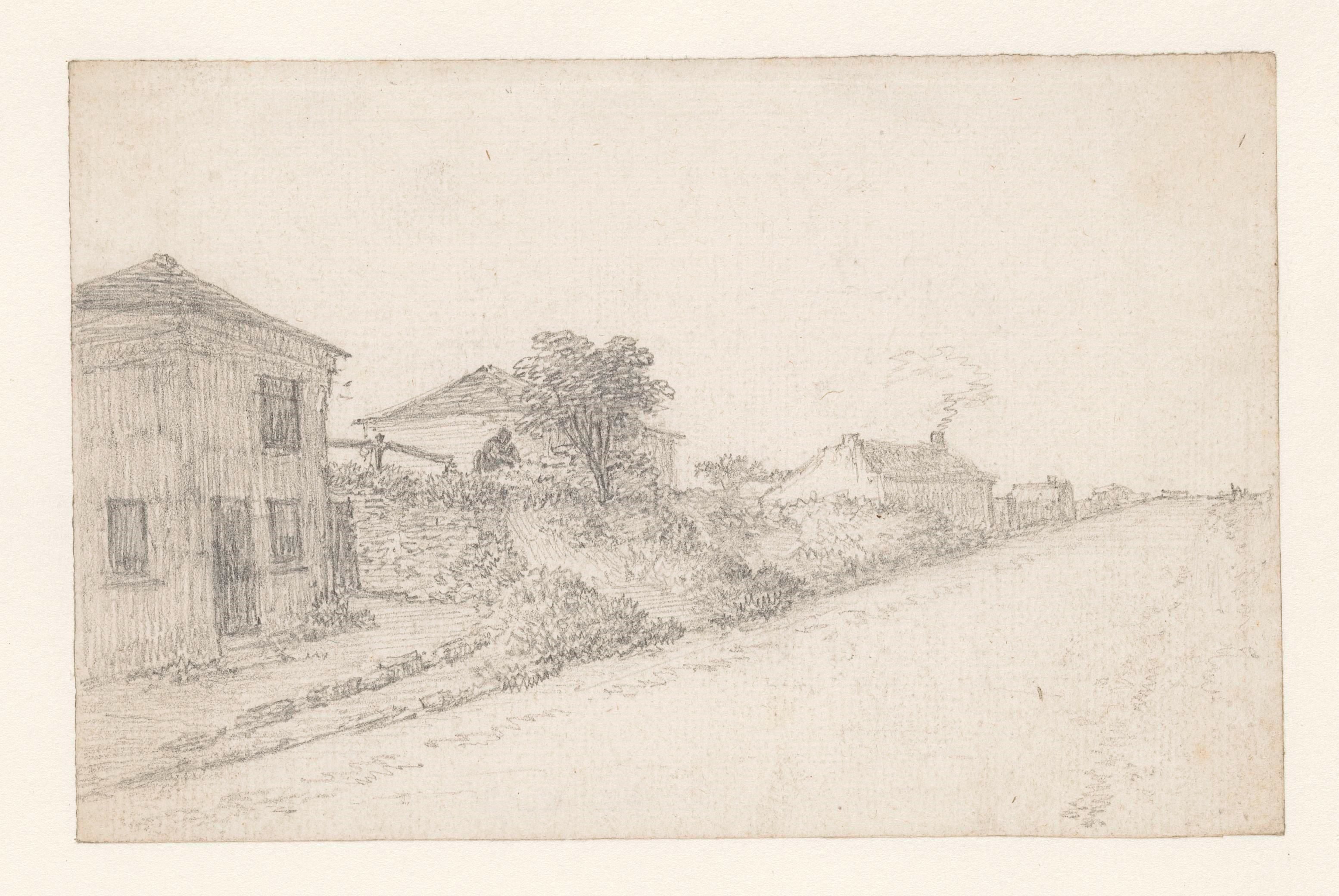 Boerderij in een omheining