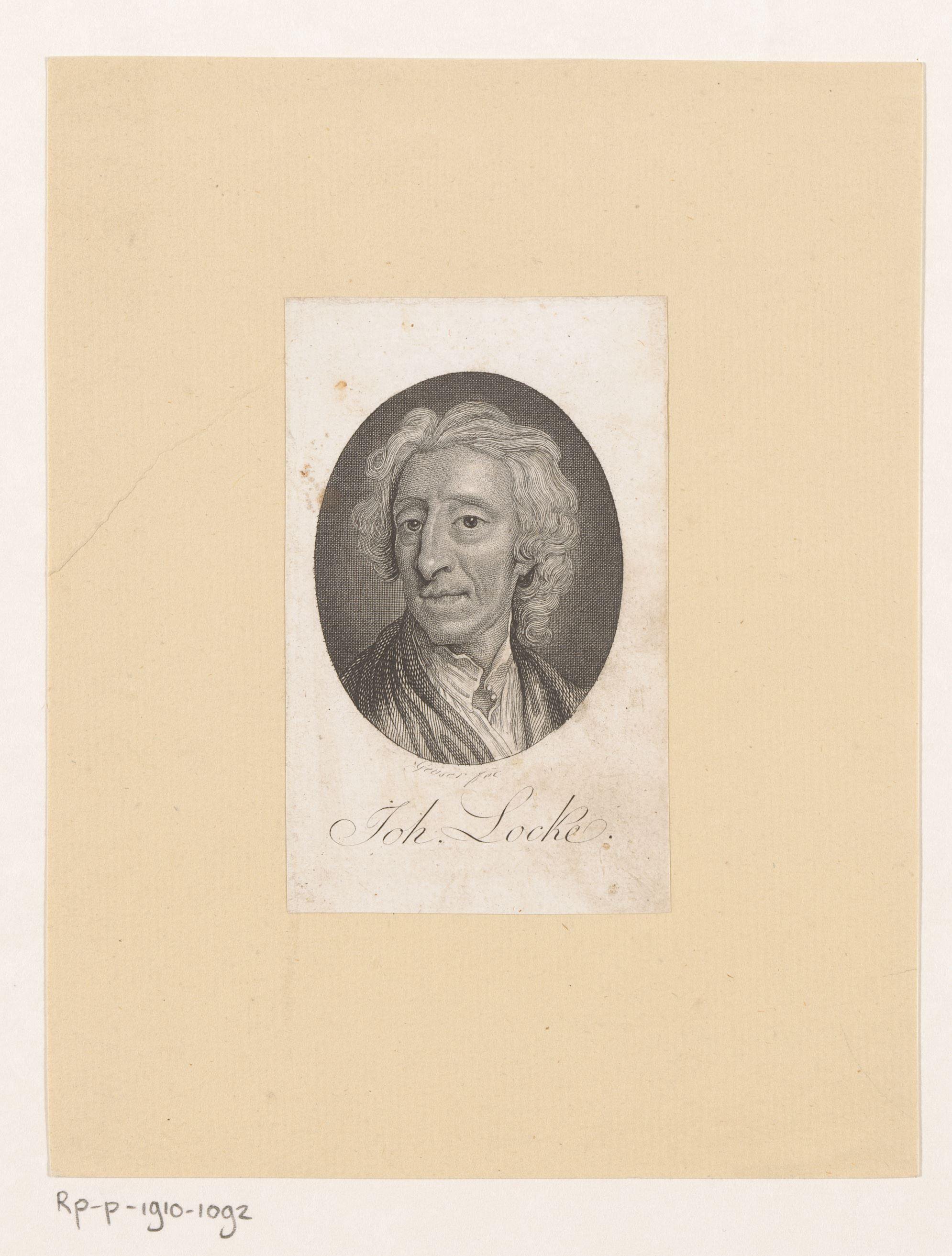 Portret van John Locke