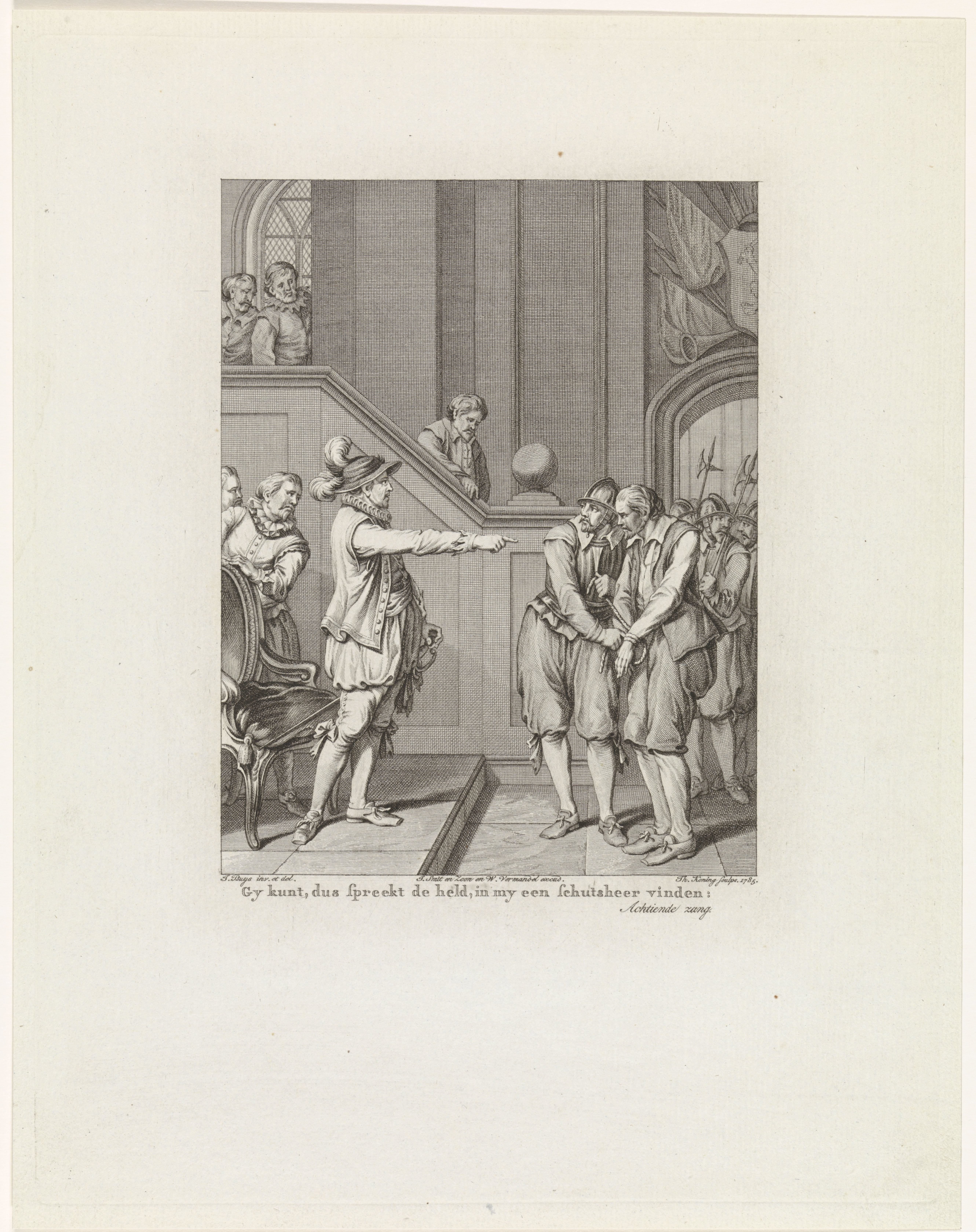 Een Spaansgezind hopman voor Oranje gebracht, 1577
