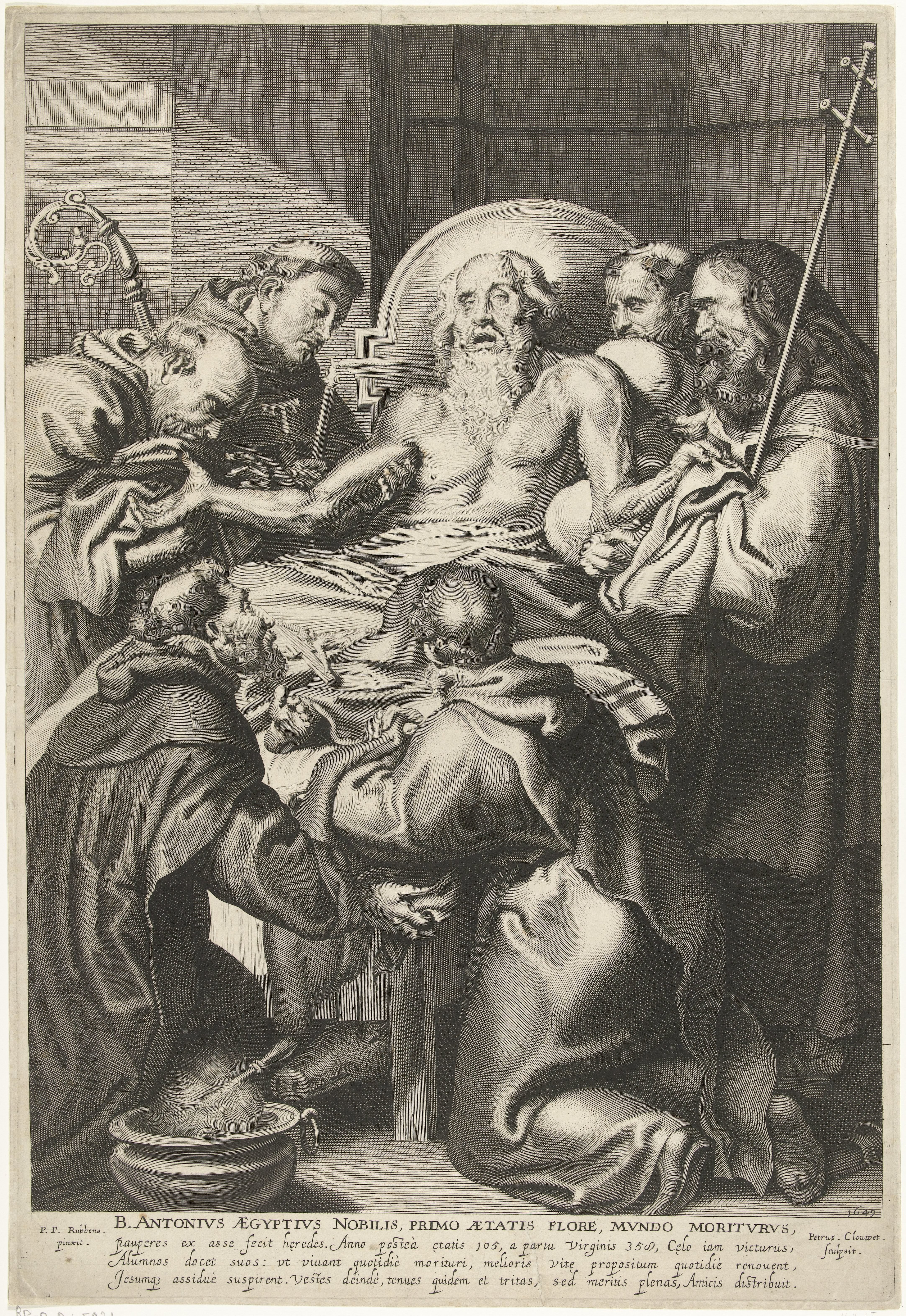 Sterfbed van de Heilige Antonius