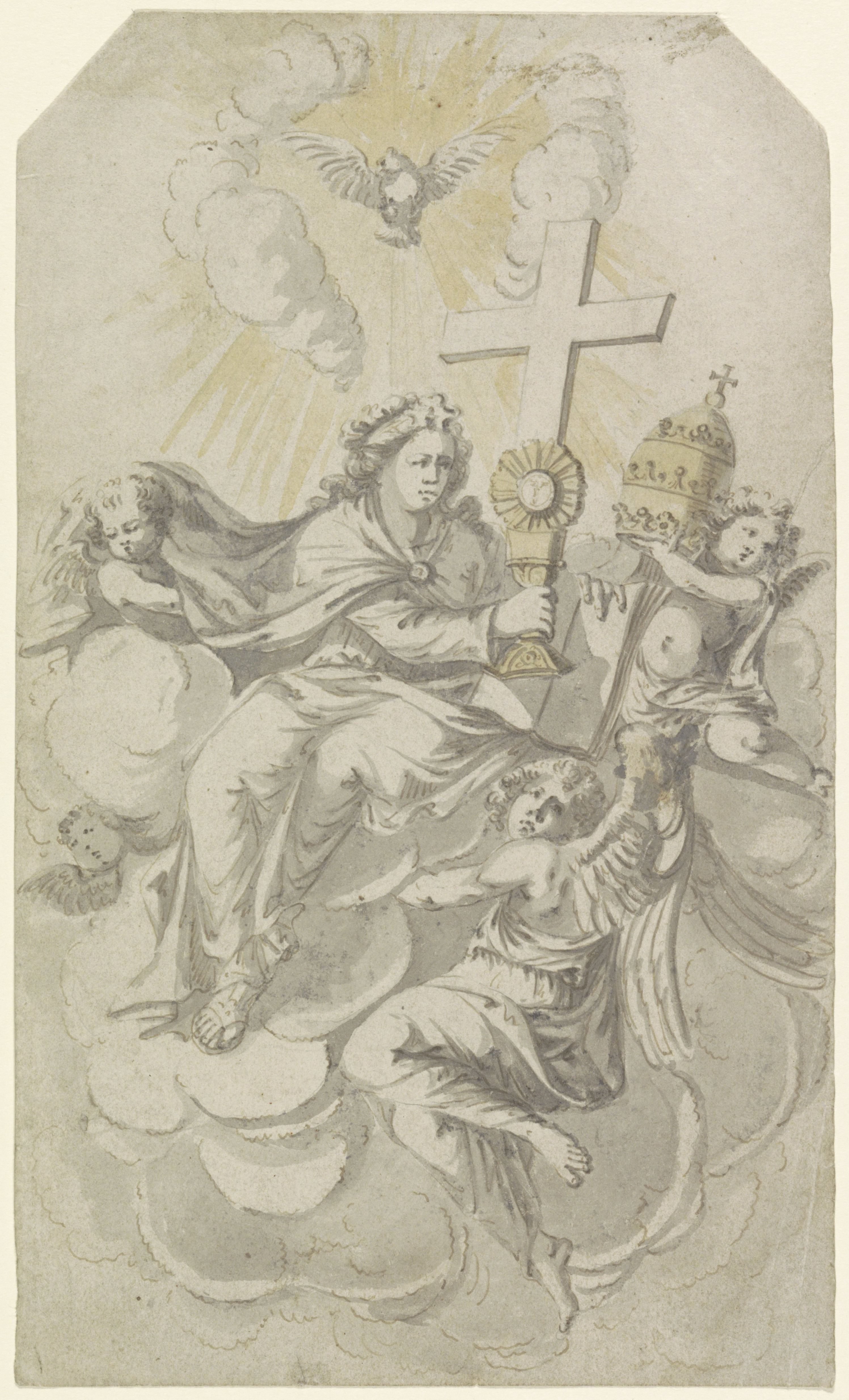 Allegorie op de Rooms-Katholieke Kerk