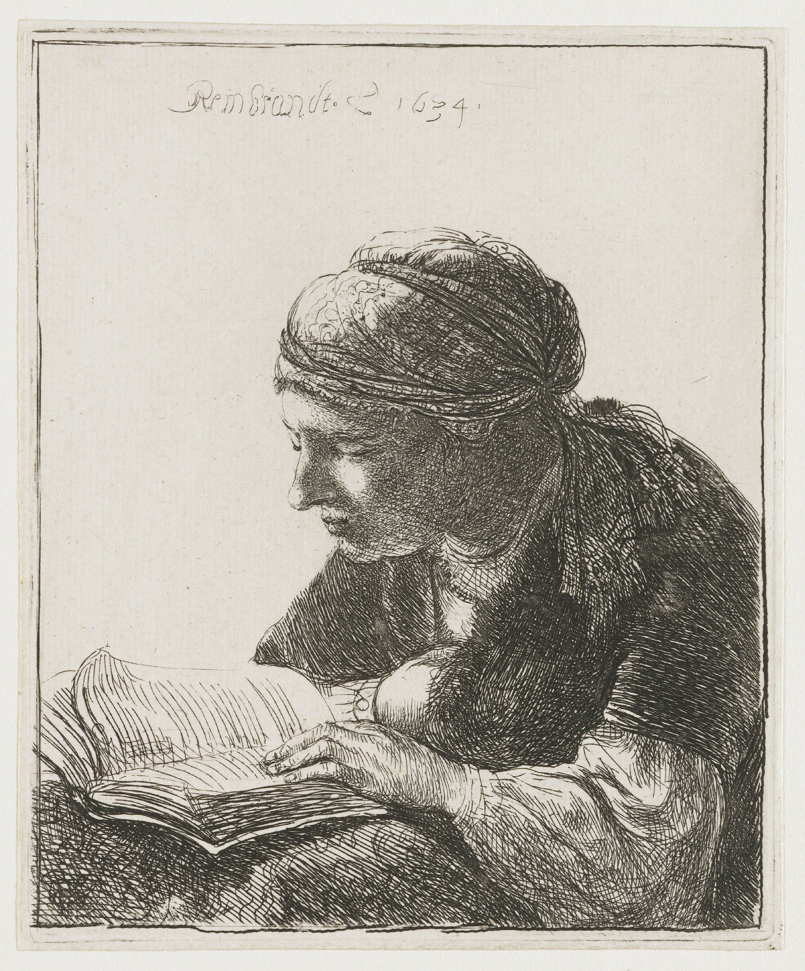 Lezende vrouw