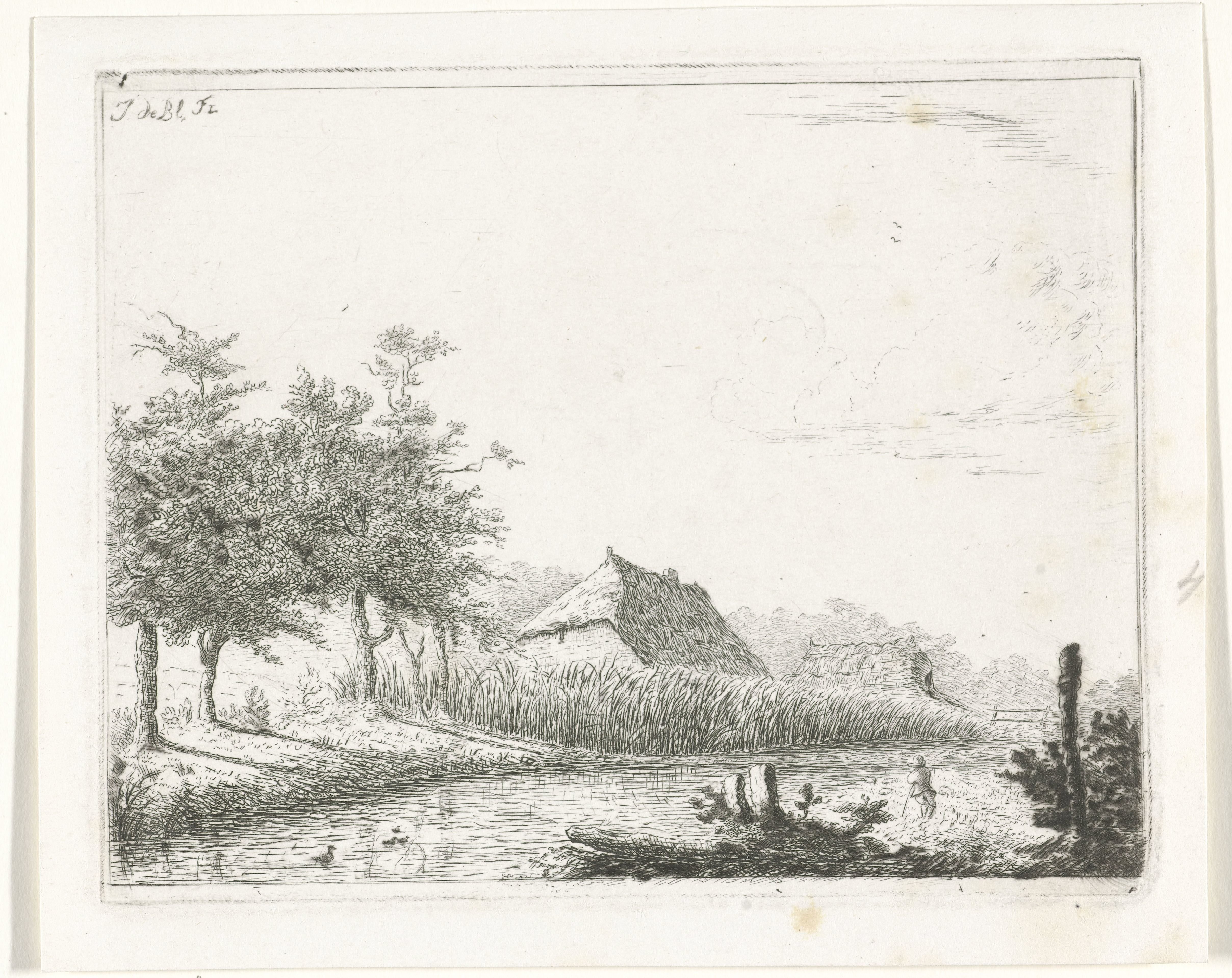 Boerderijen aan het water