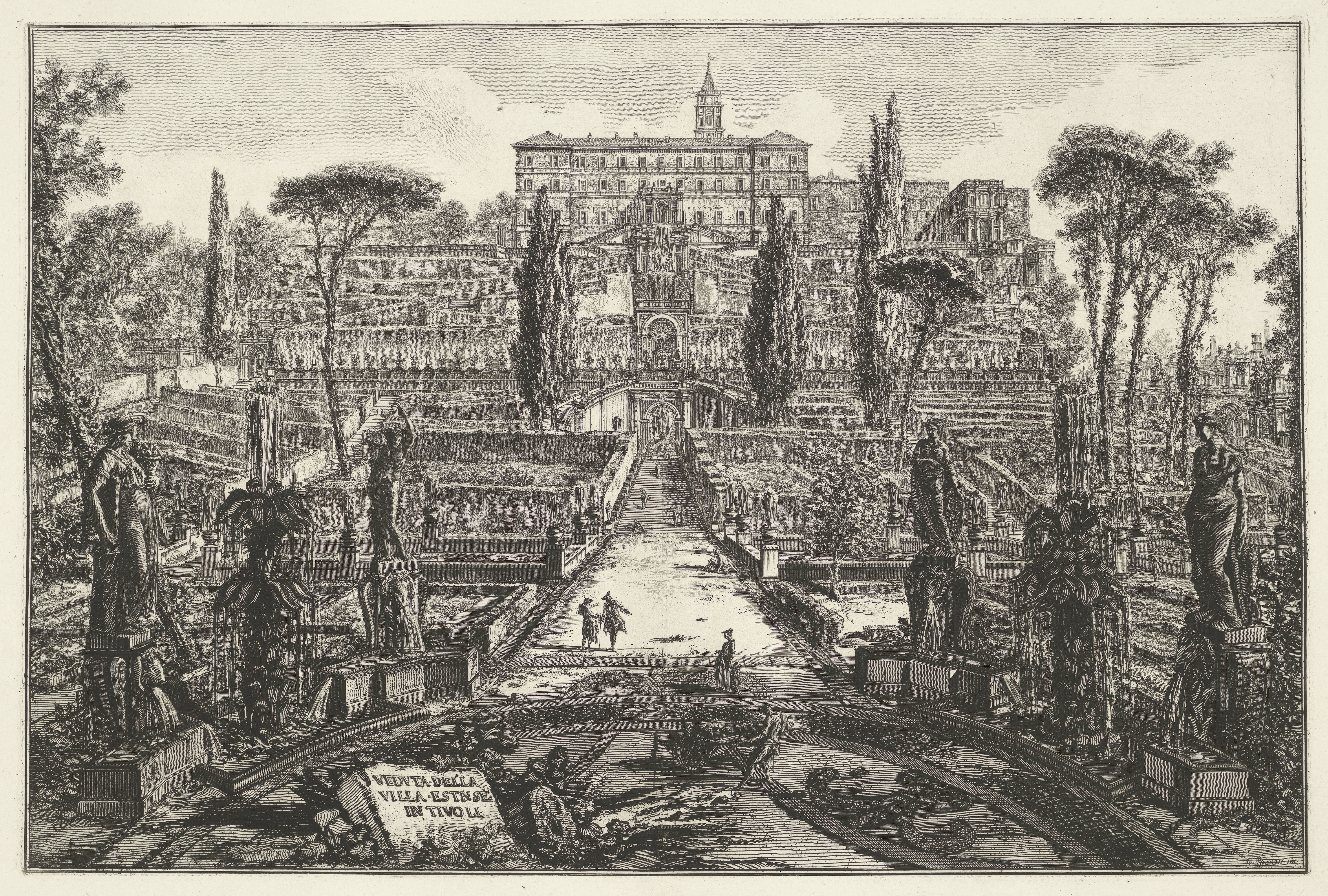 Villa d'Este in Tivoli