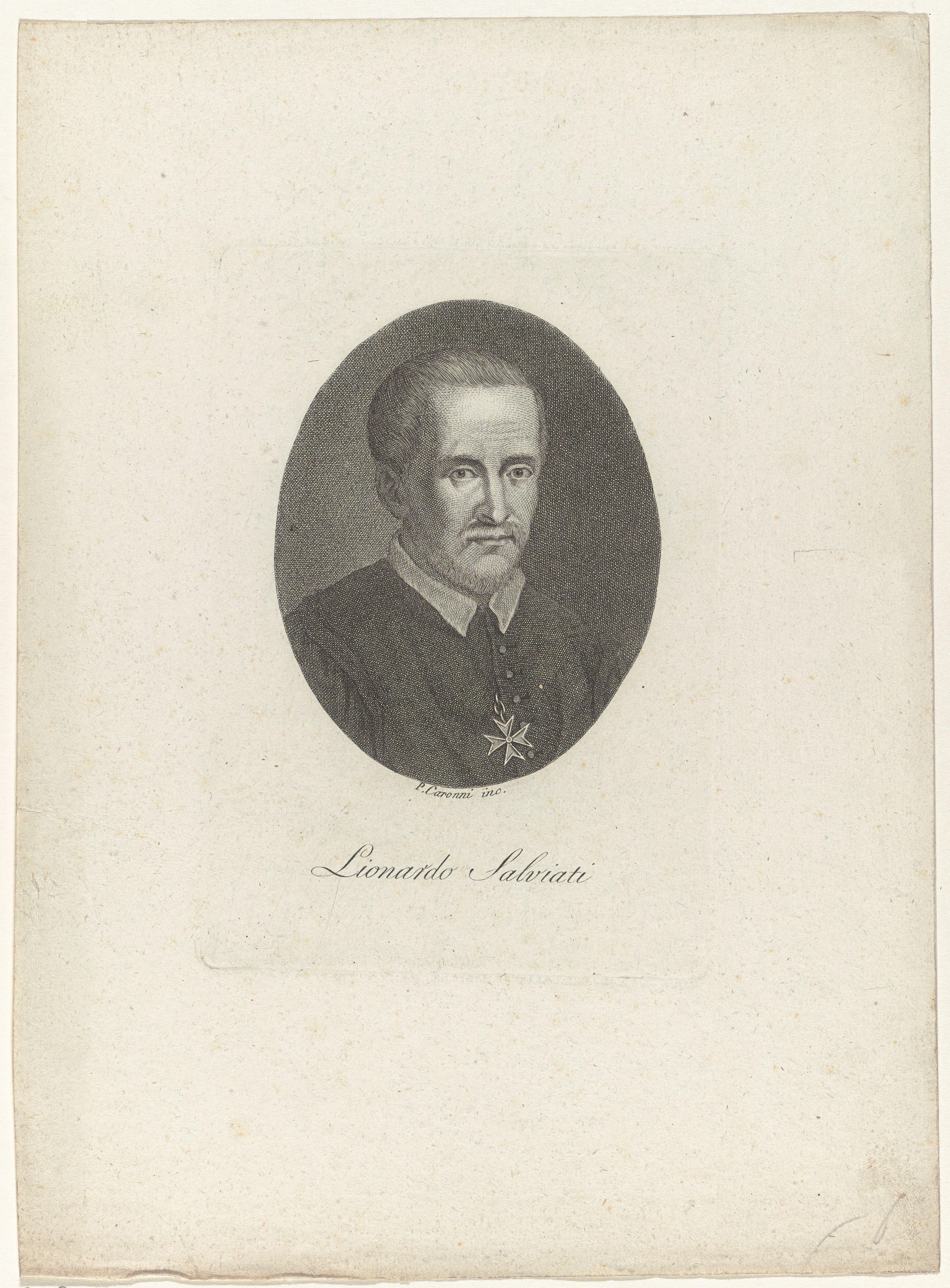 Portret van Leonardo Salviati