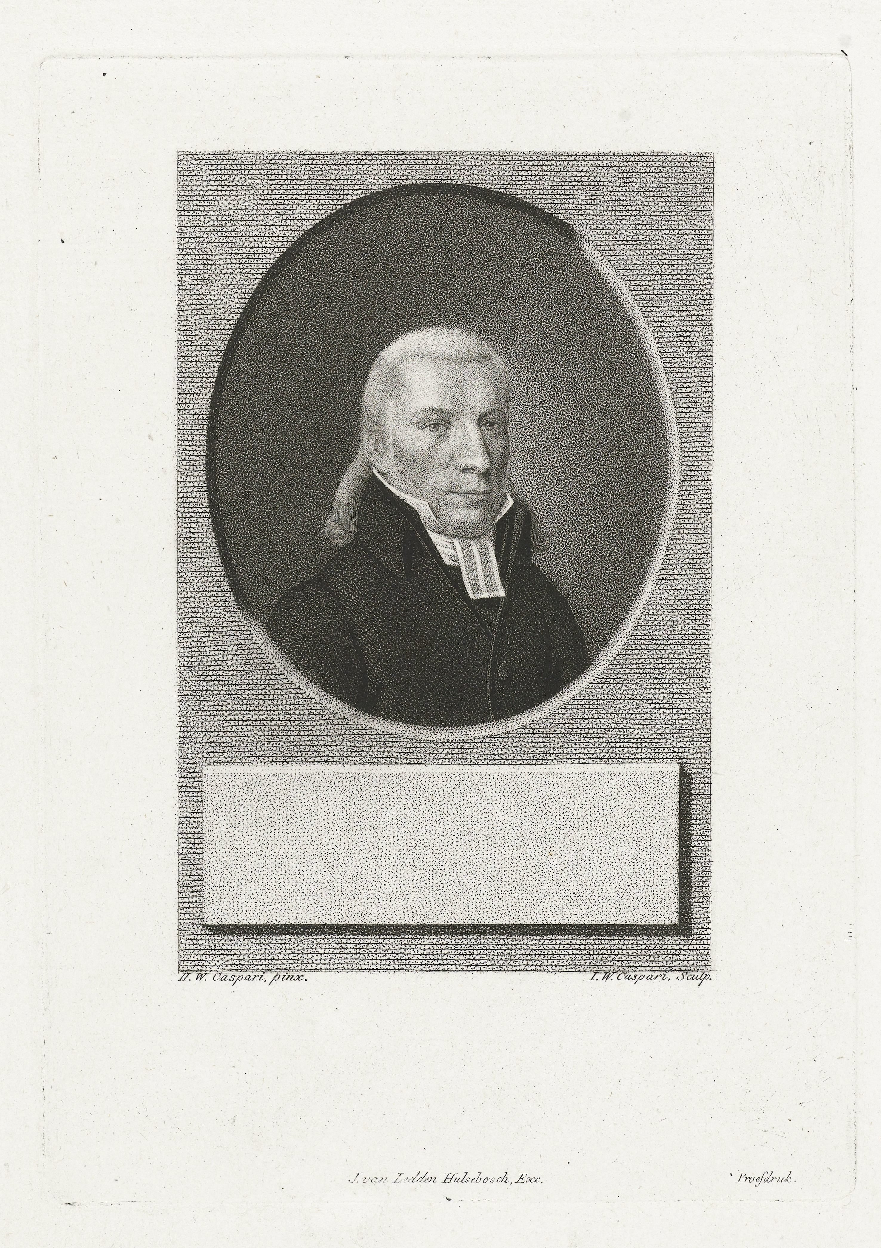 Portret van Hermannus Pauw