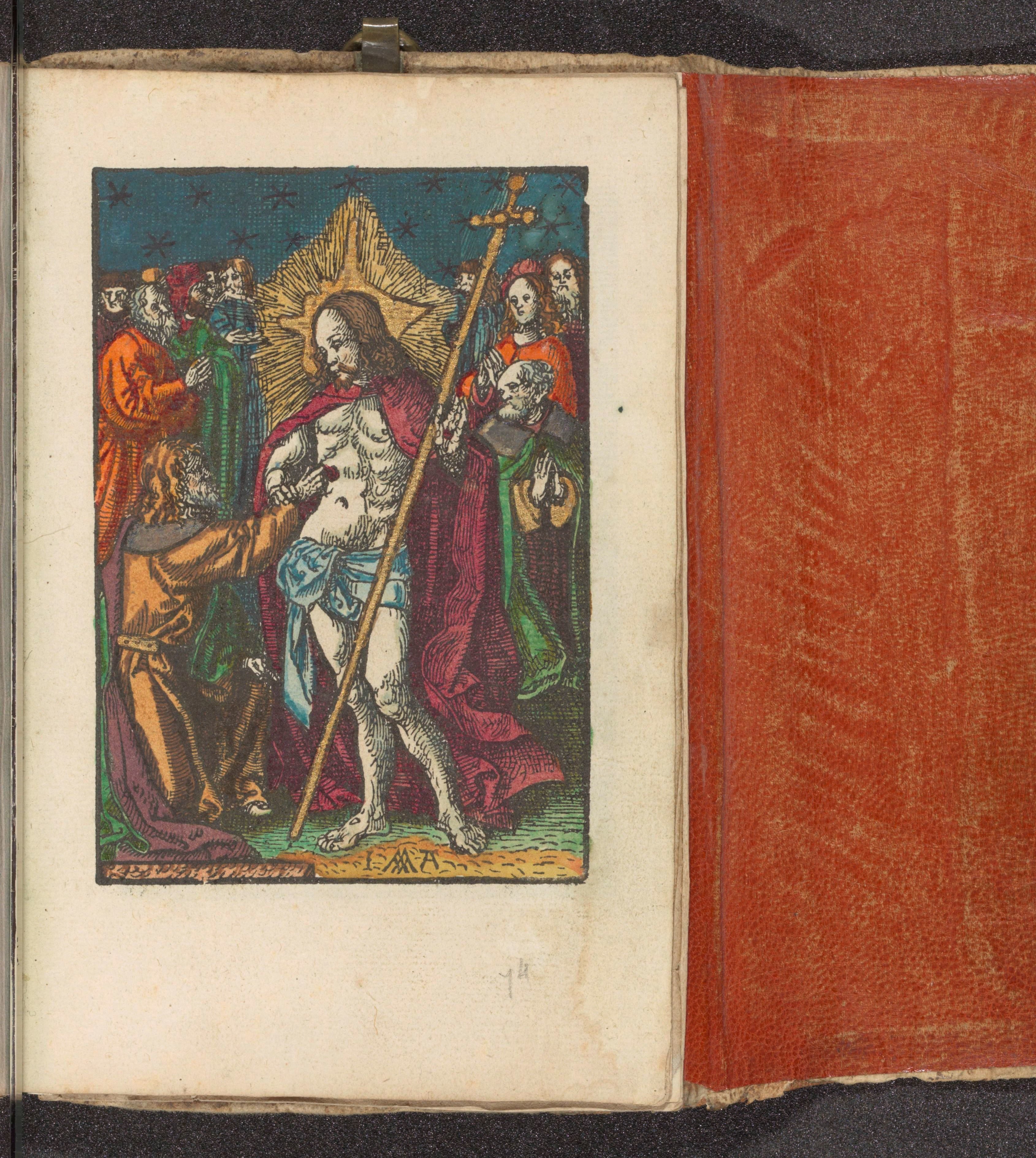 Christus verschijnt aan de ongelovige Tomas