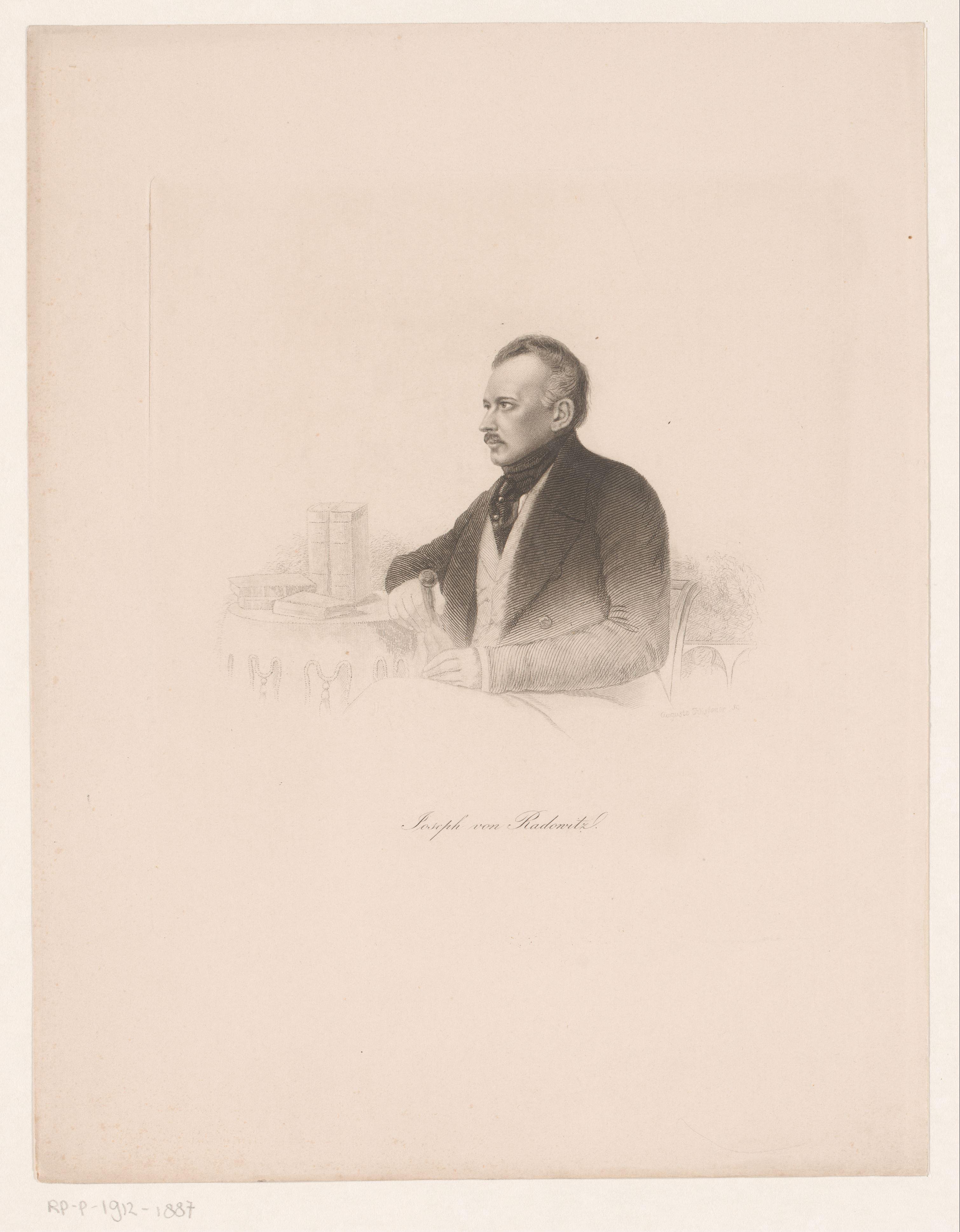 Portret van Joseph von Radowitz