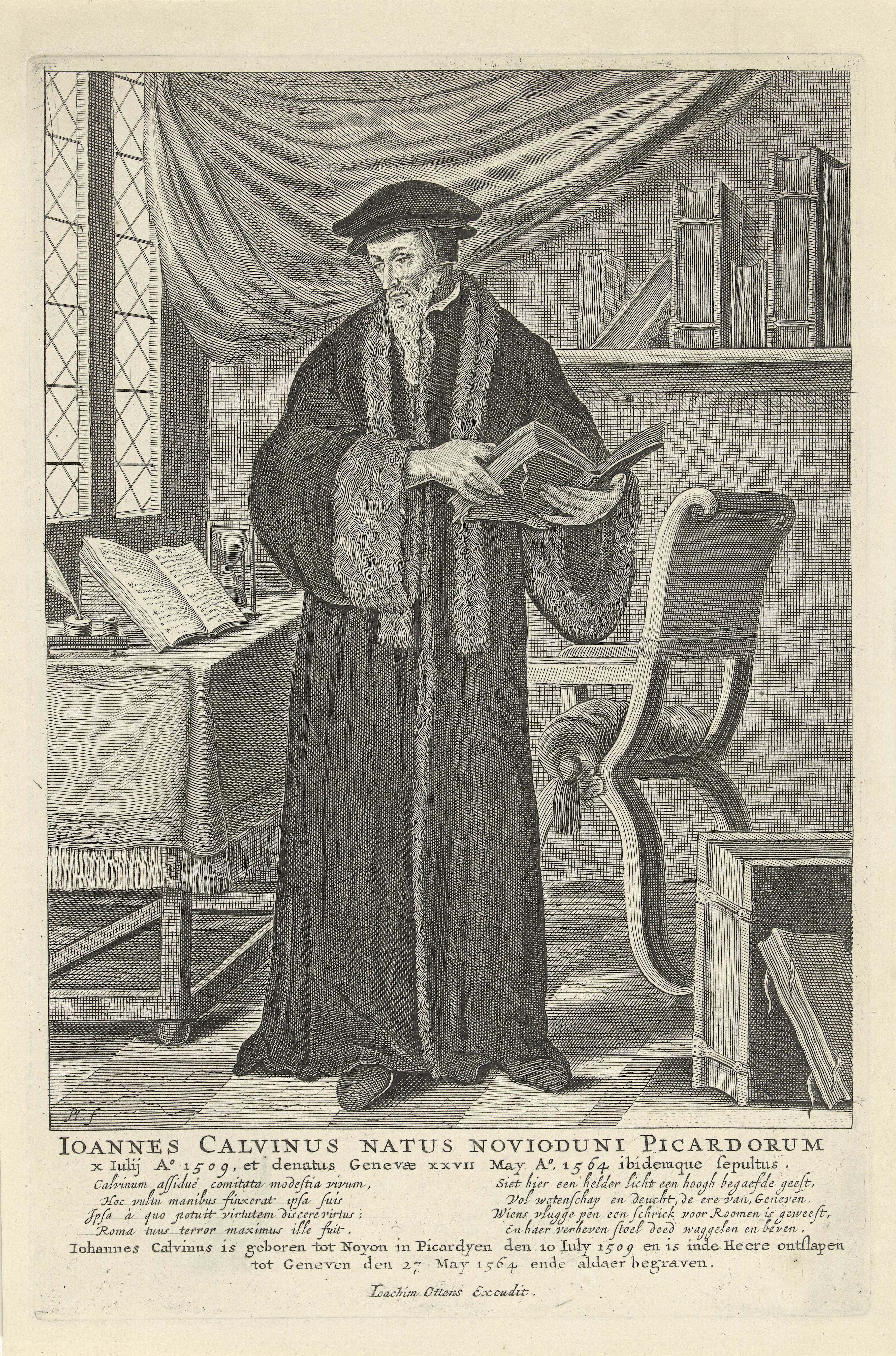 Portret van Johannes Calvijn