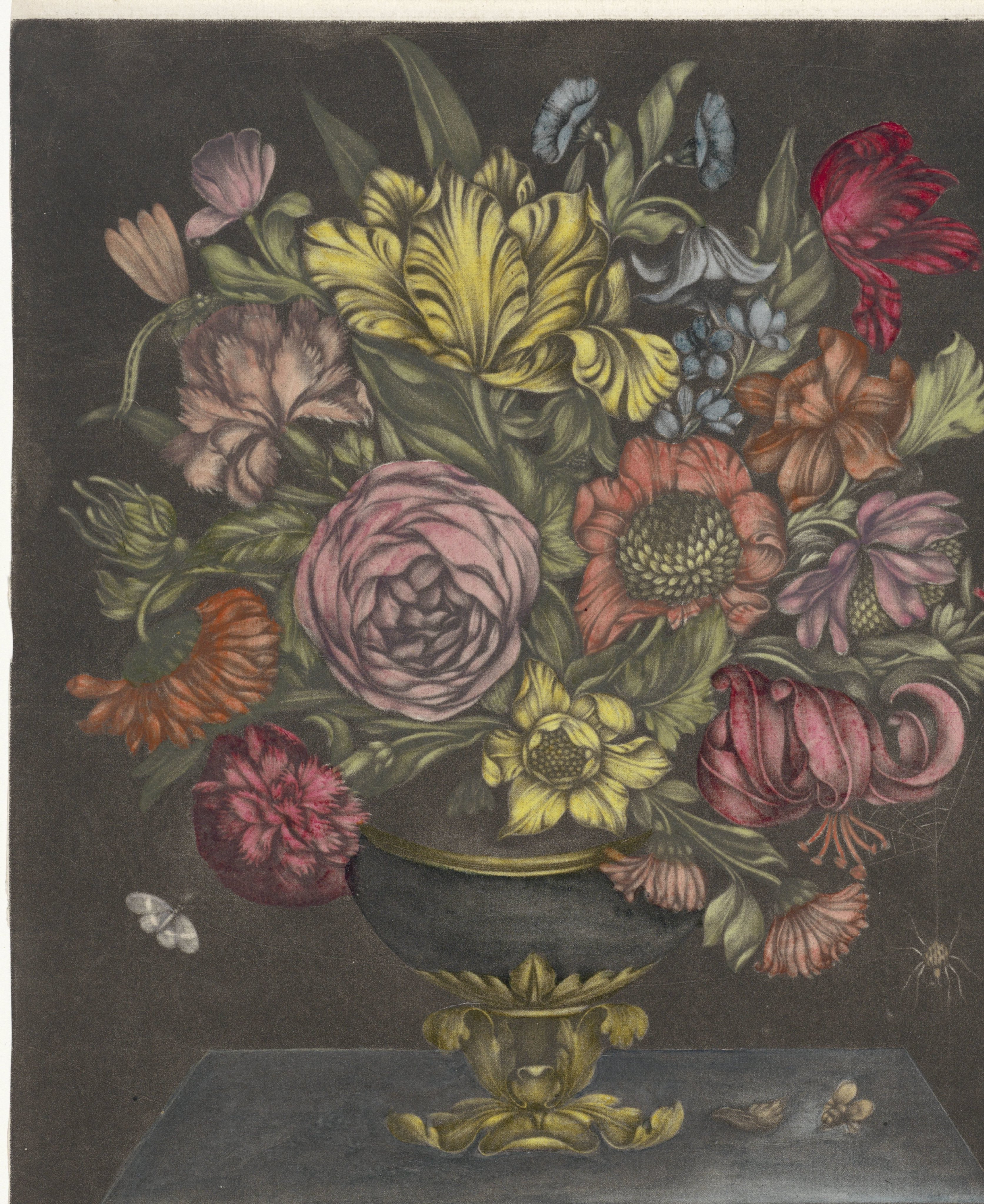 Vaas met bloemen