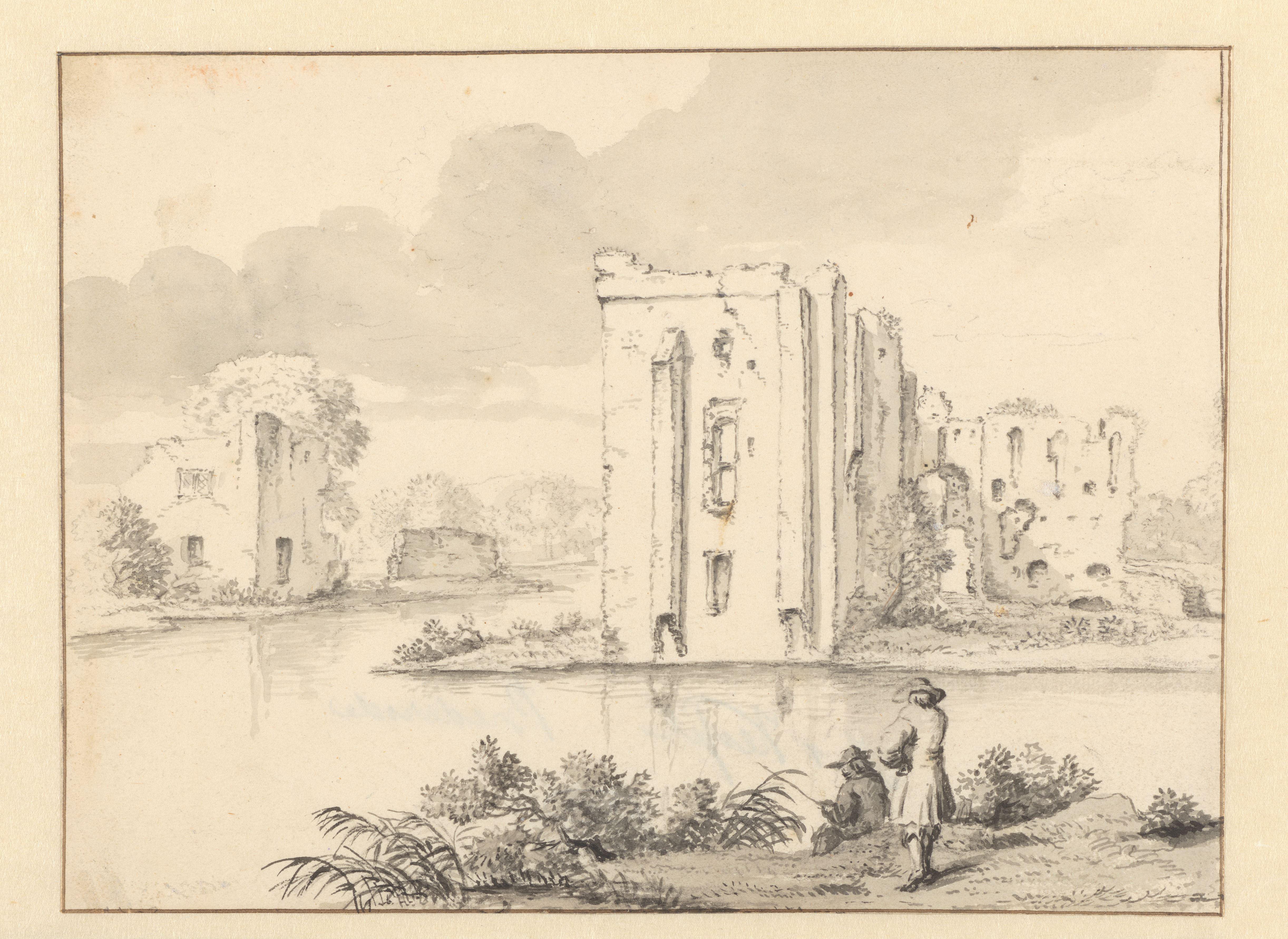 View of the Ruins of Brederode Castle