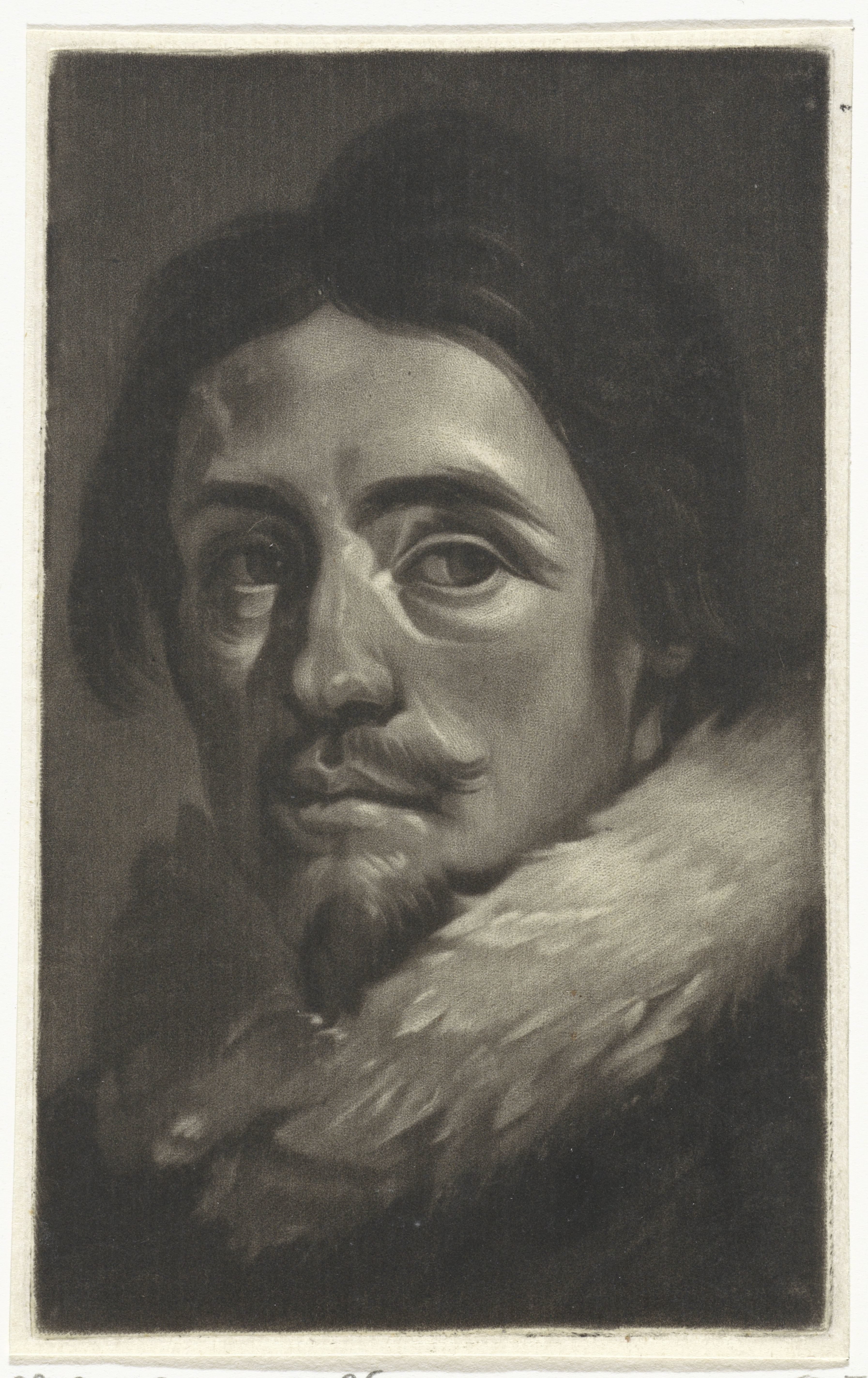 Portret van een onbekende man