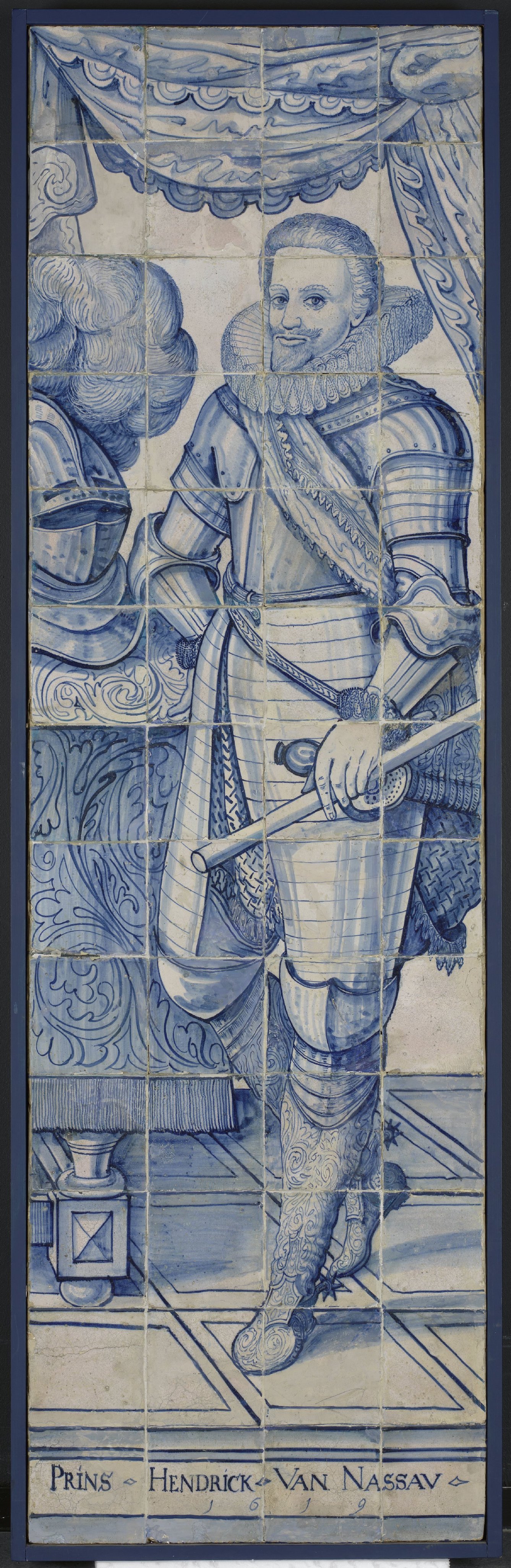 Tegeltableau PRINS HENDRICK VAN NASSAV