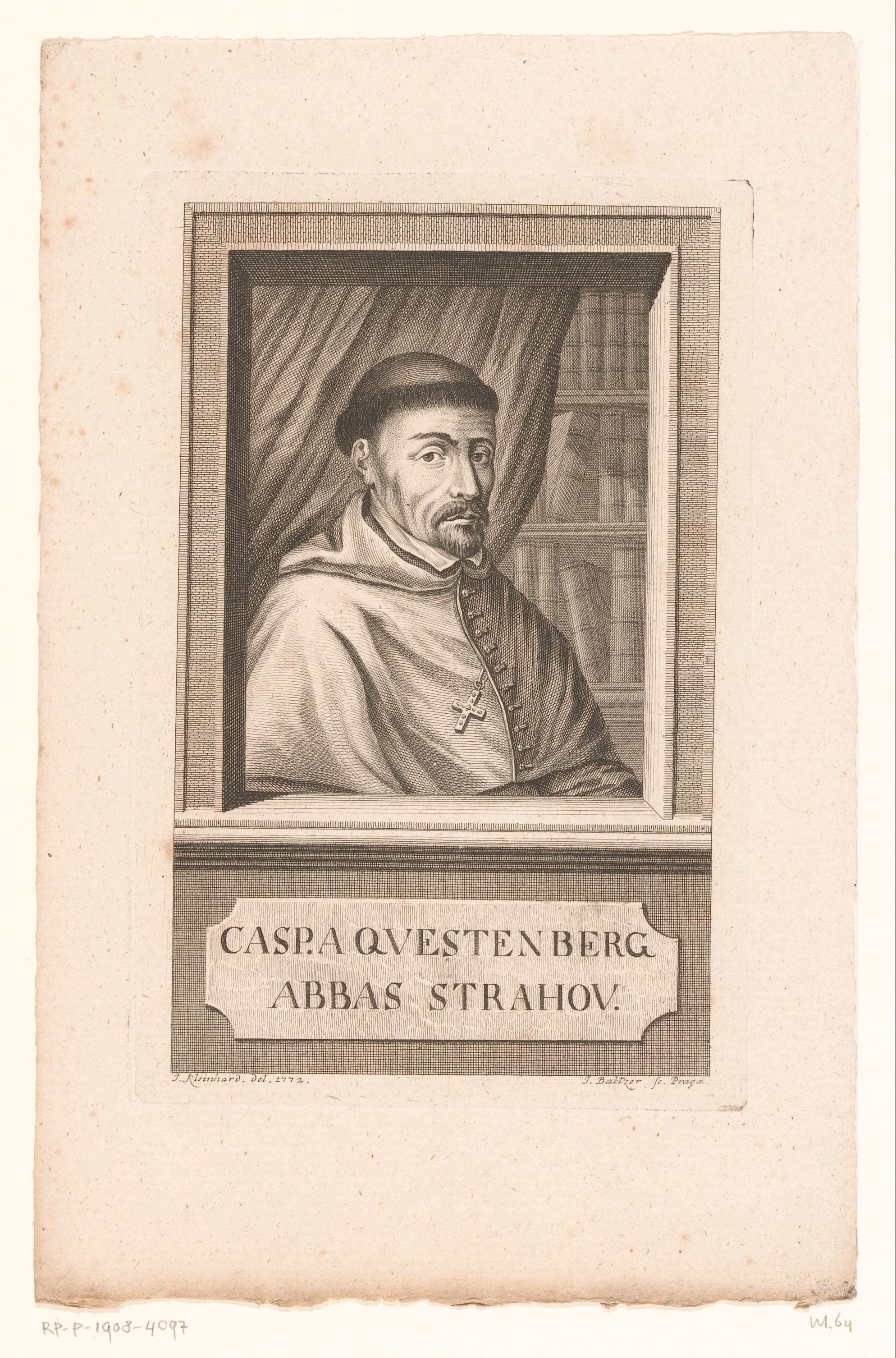 Portret van Kaspar von Questenberg