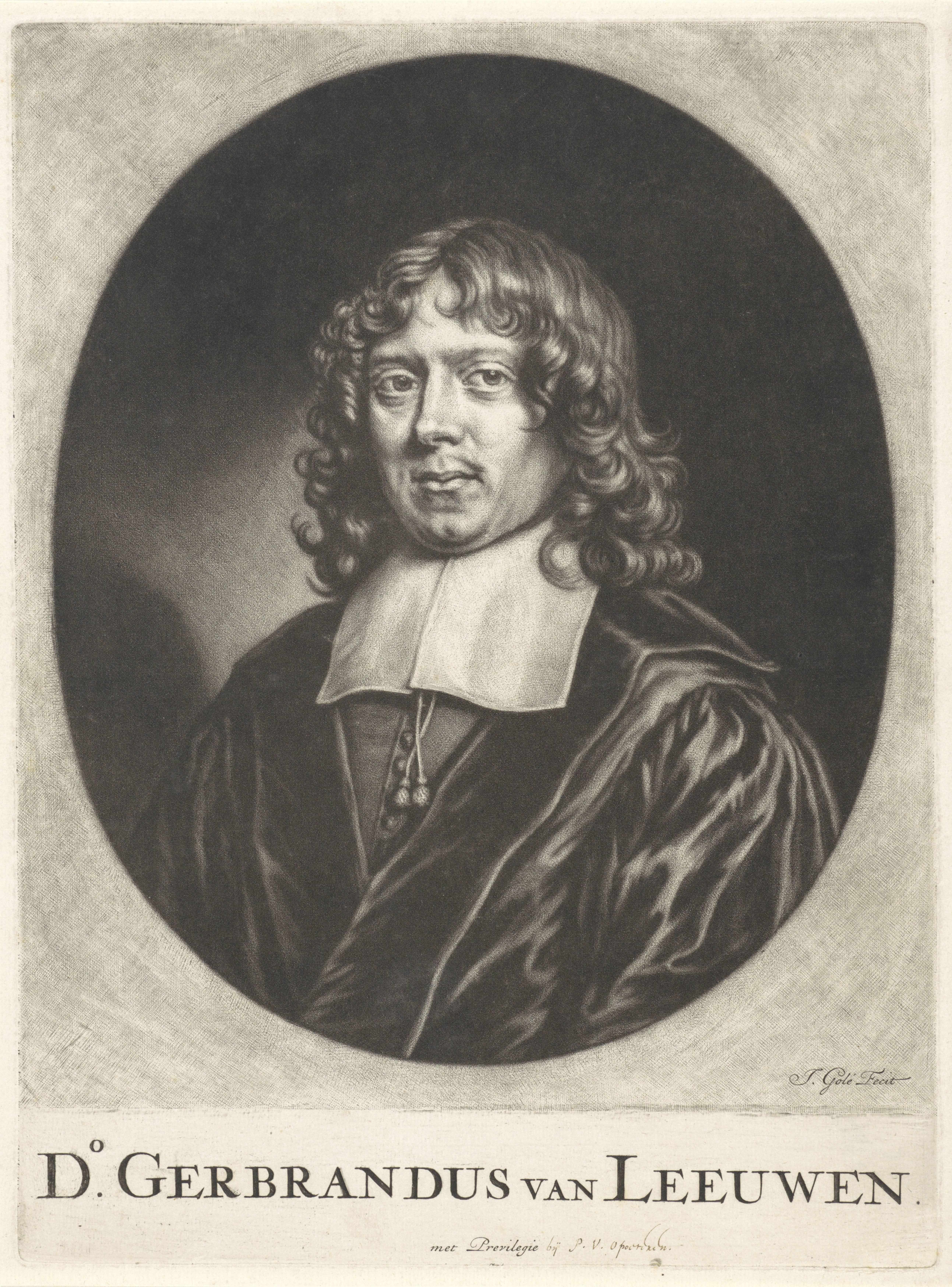 Portret van Gerbrand van Leeuwen
