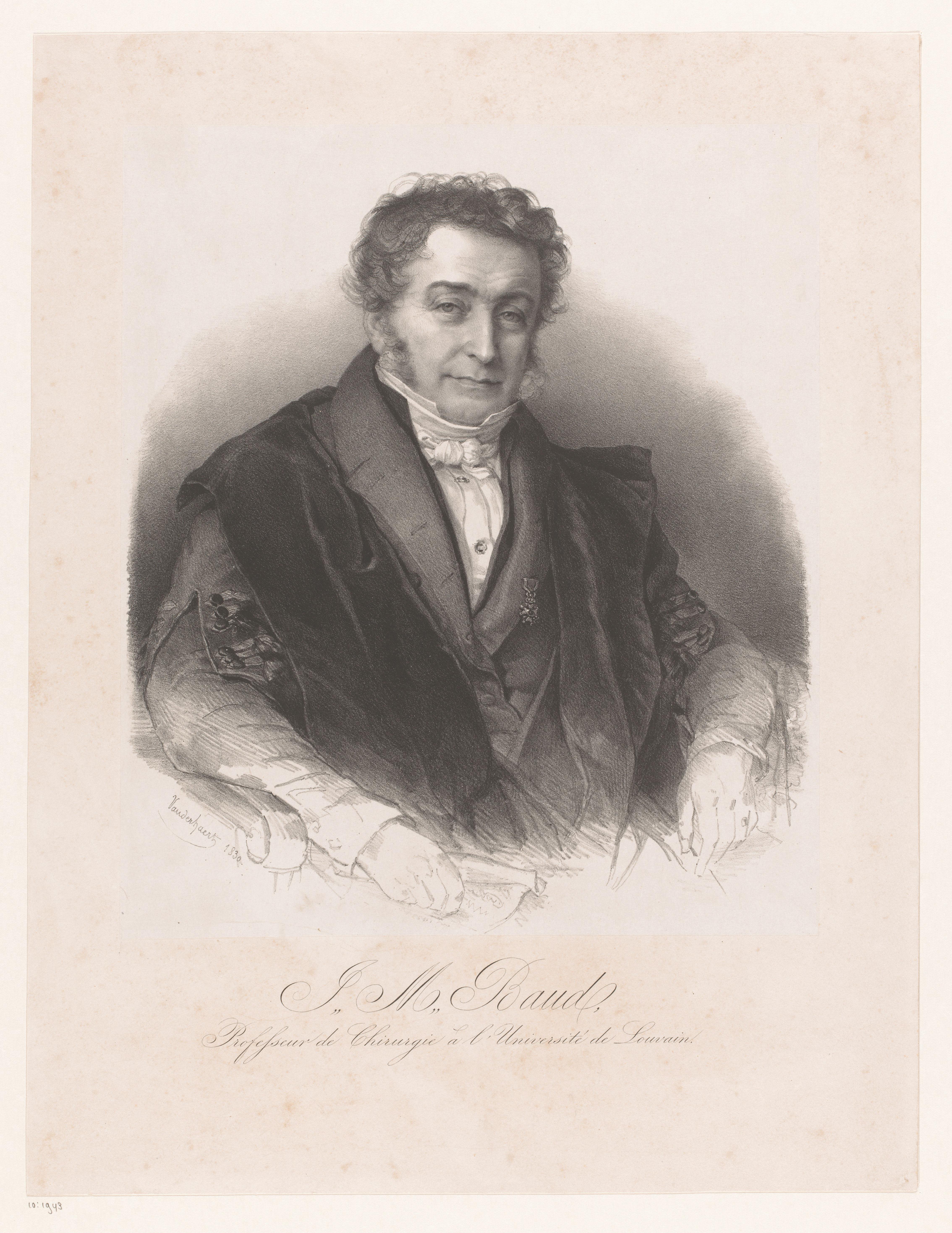 Portret van Jean Marie Baud
