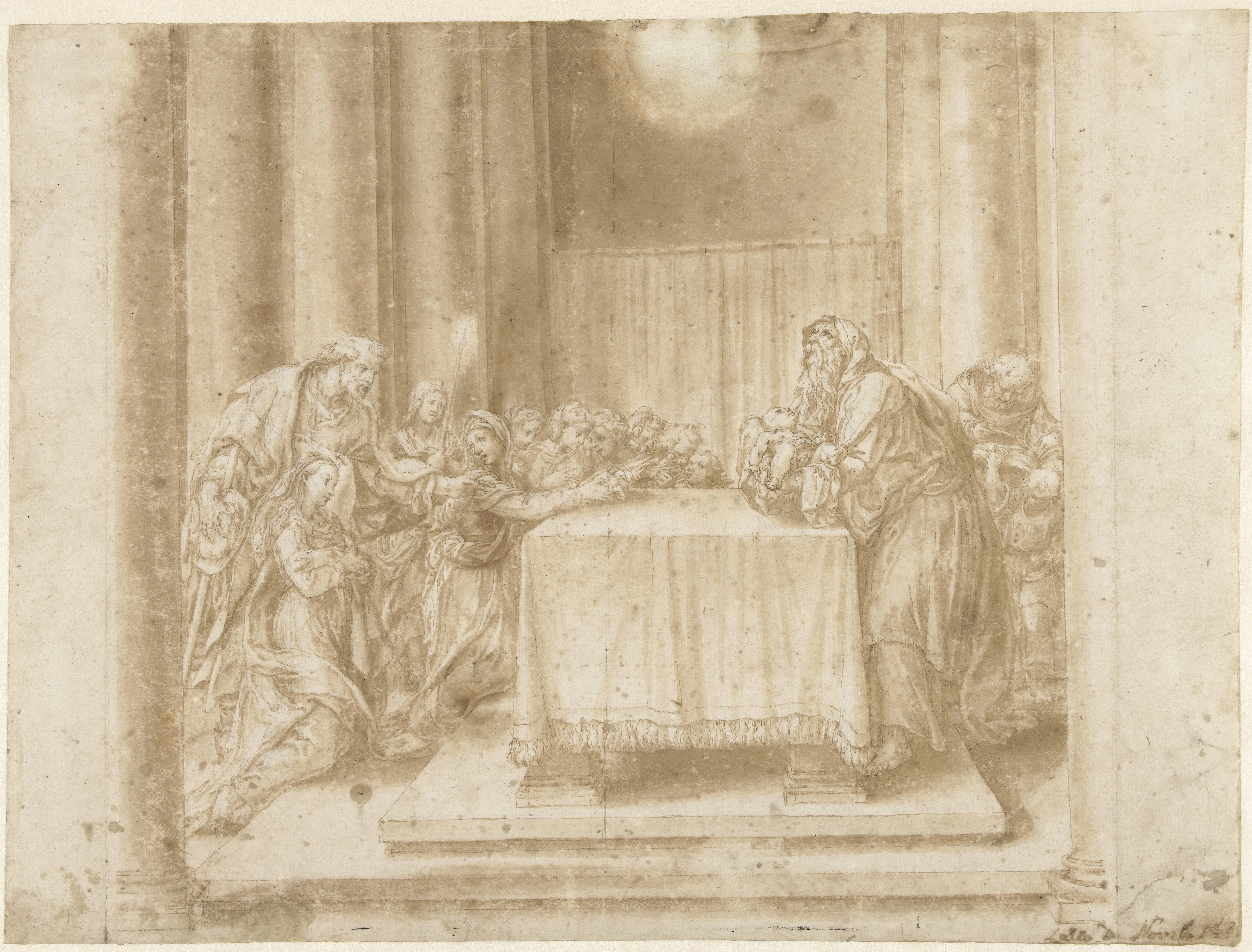 De opdracht in de tempel