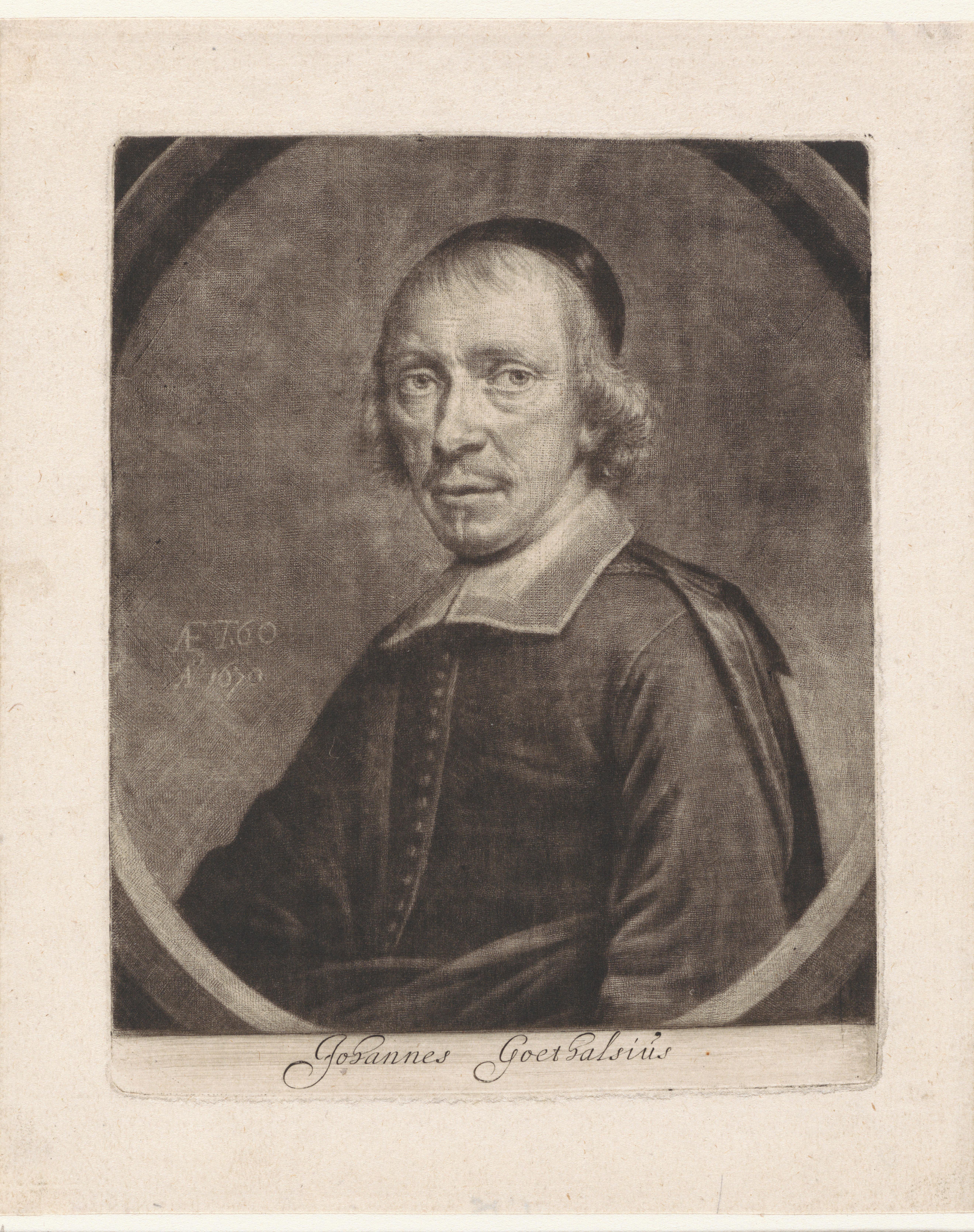 Portret van Johannes Goethals