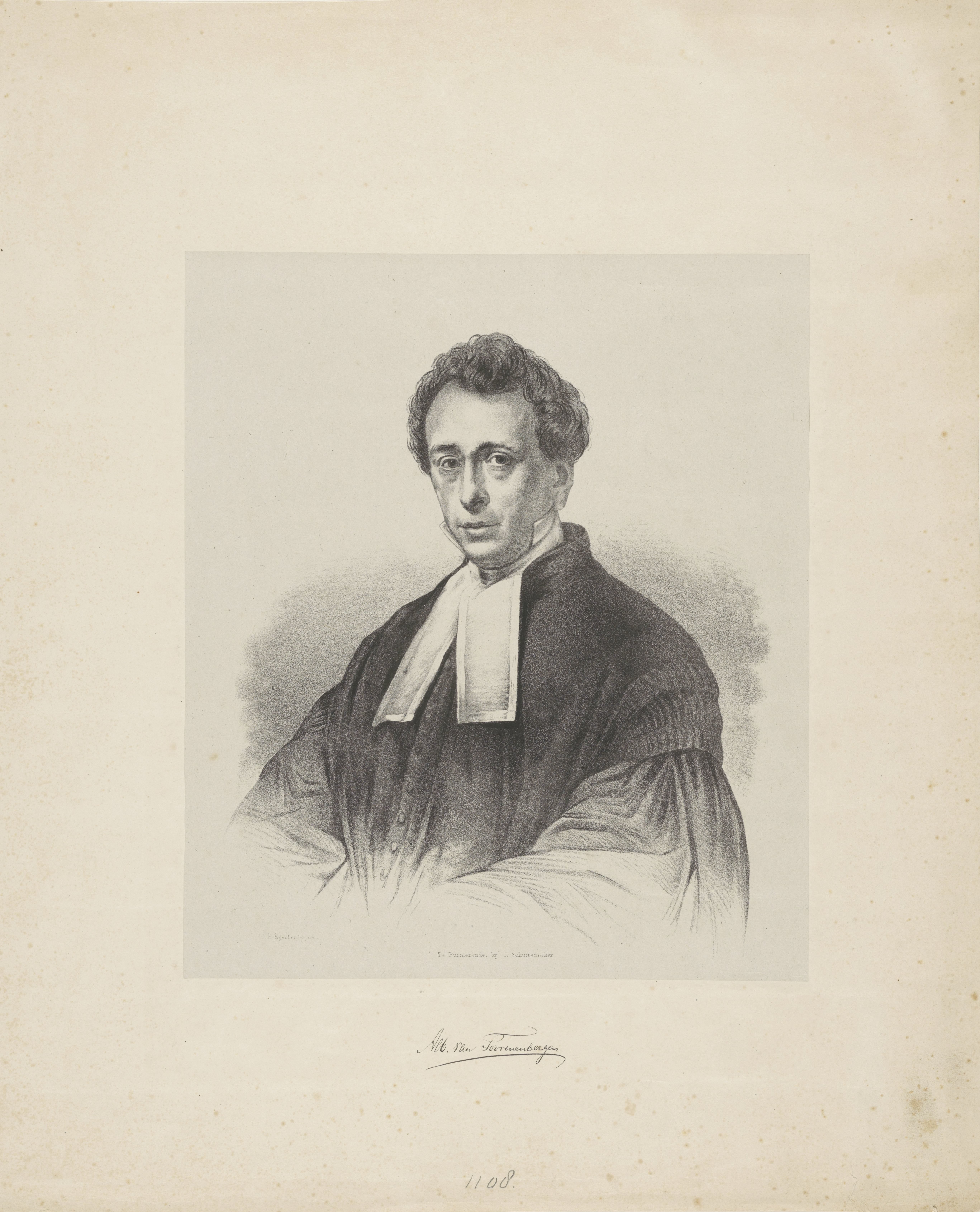 Portret van Albert van Toorenenbergen