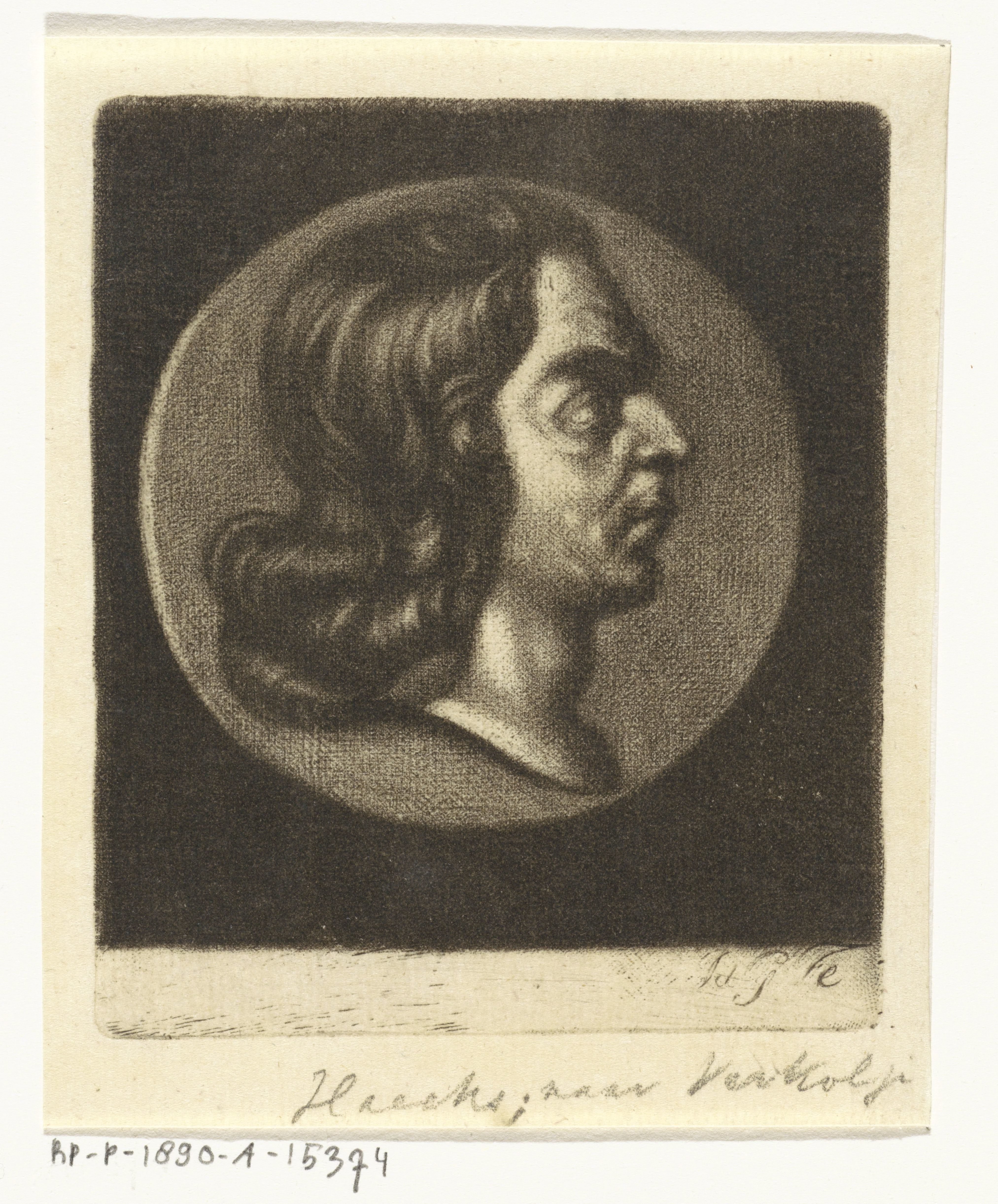 Portret van Hendricks Haecks
