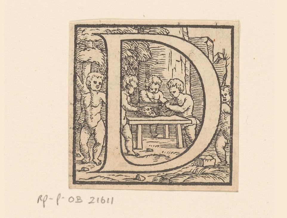 Letter D: kinderen zagen het hoofd van een man doormidden