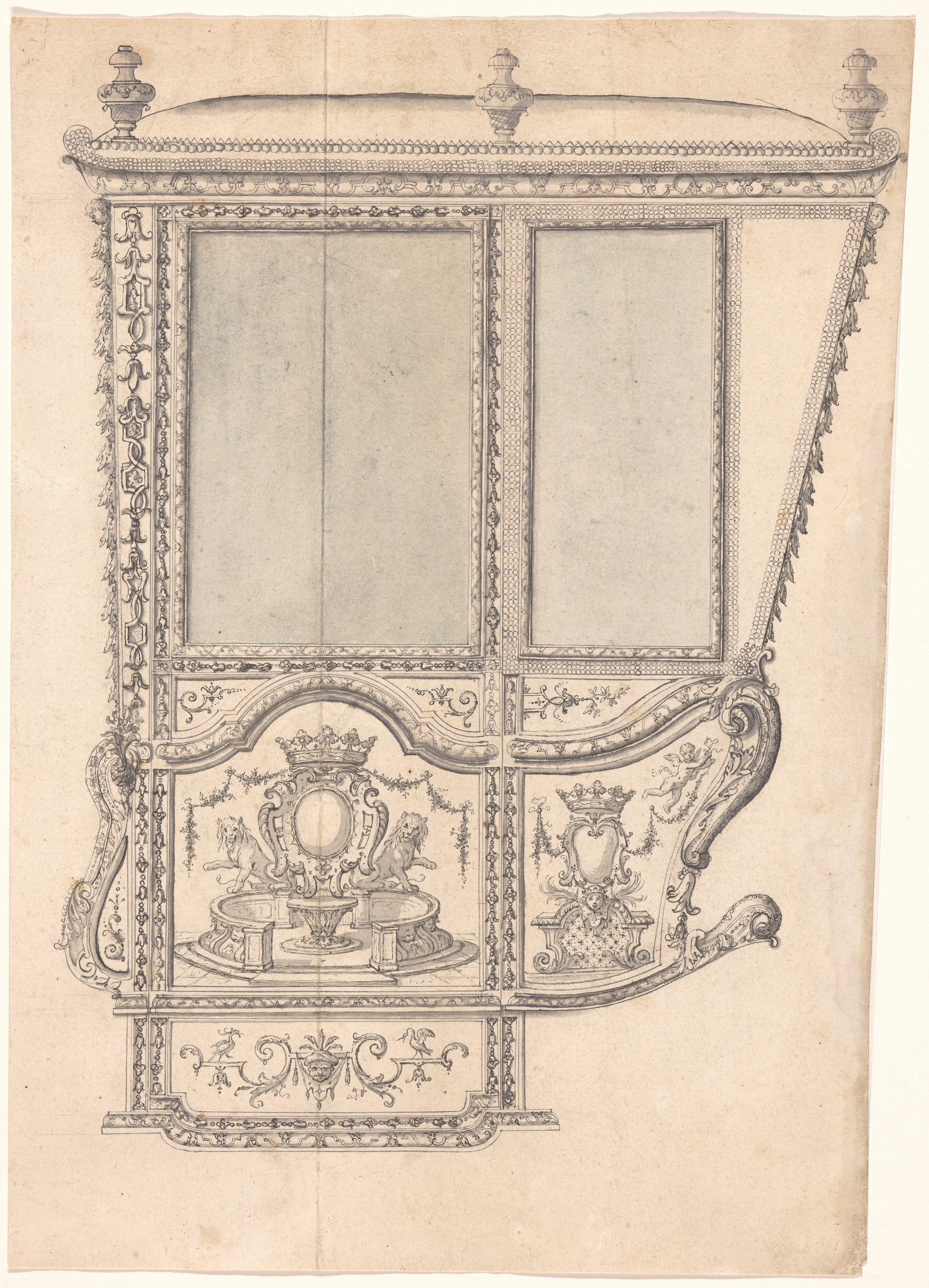 Ontwerp voor (de beschildering van) een rijtuig