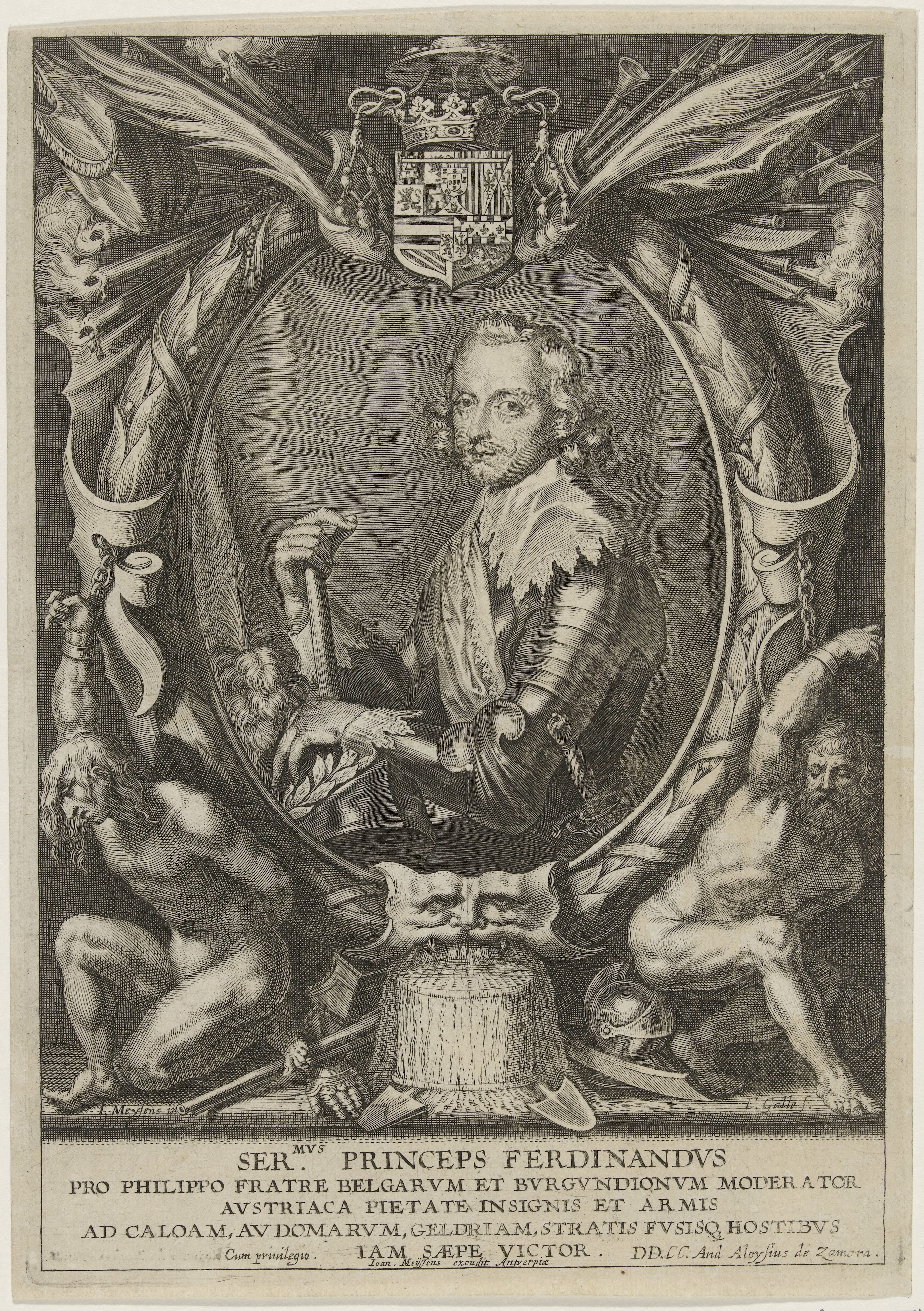 Portret van Ferdinand van Oostenrijk