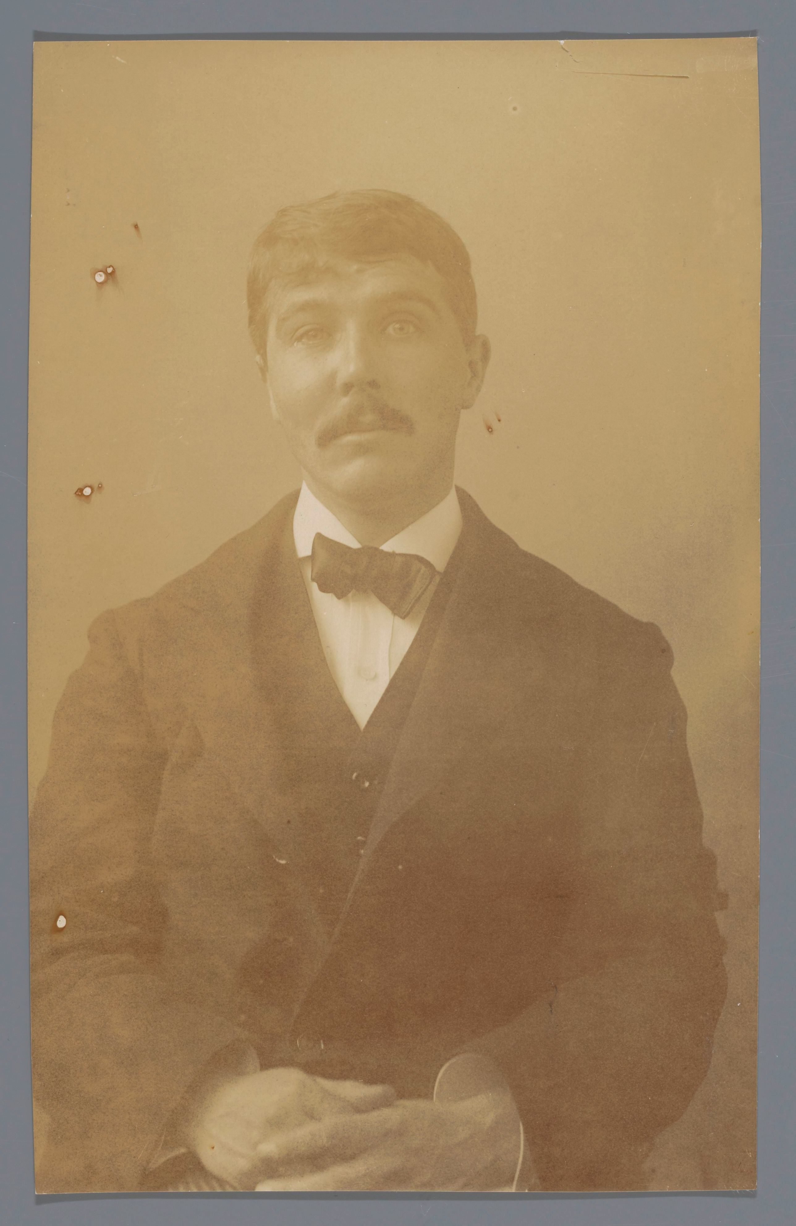 Portret van de kunstenaar Rik Wouters